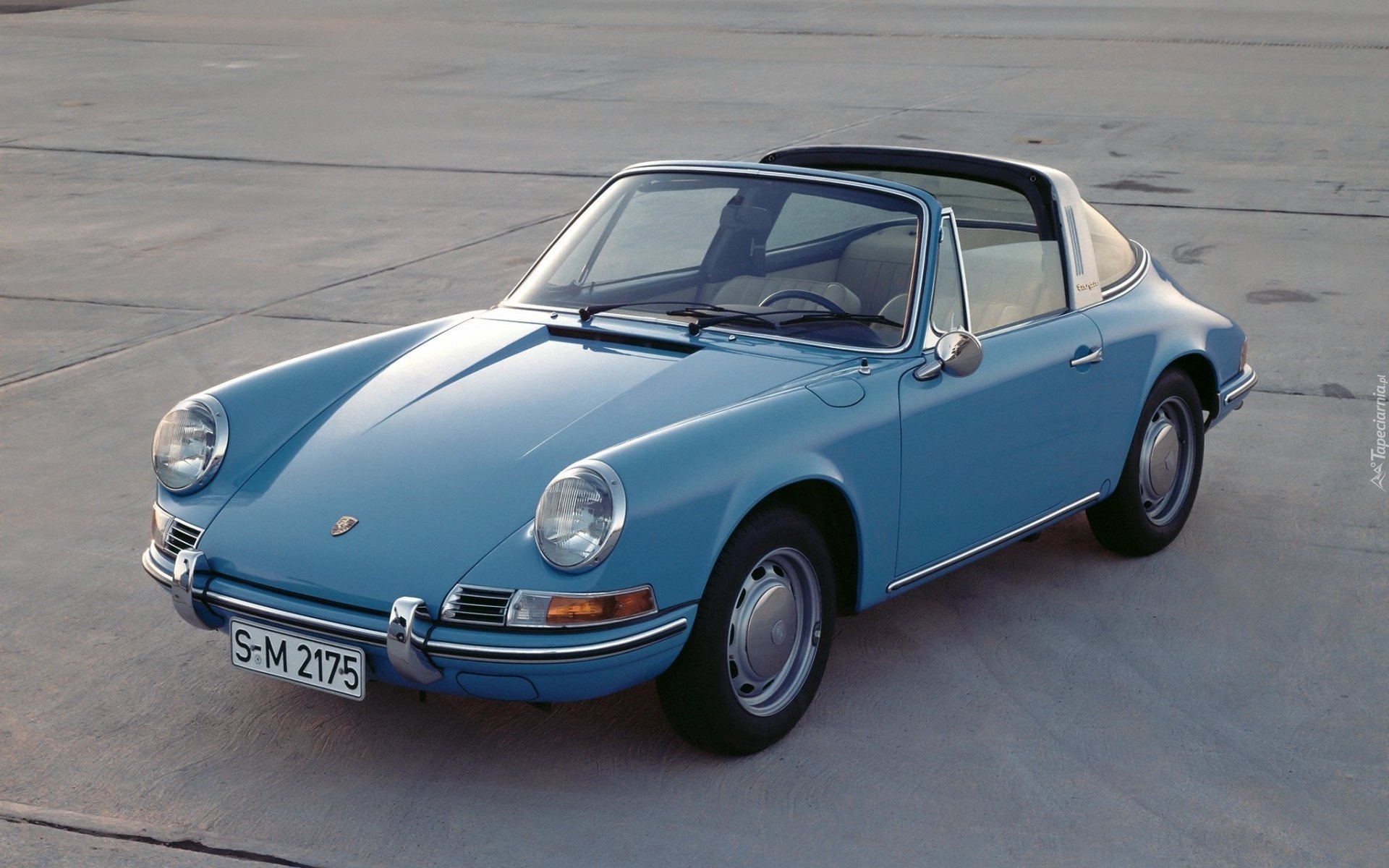 Porsche 911, 1968, Samochód, Targa