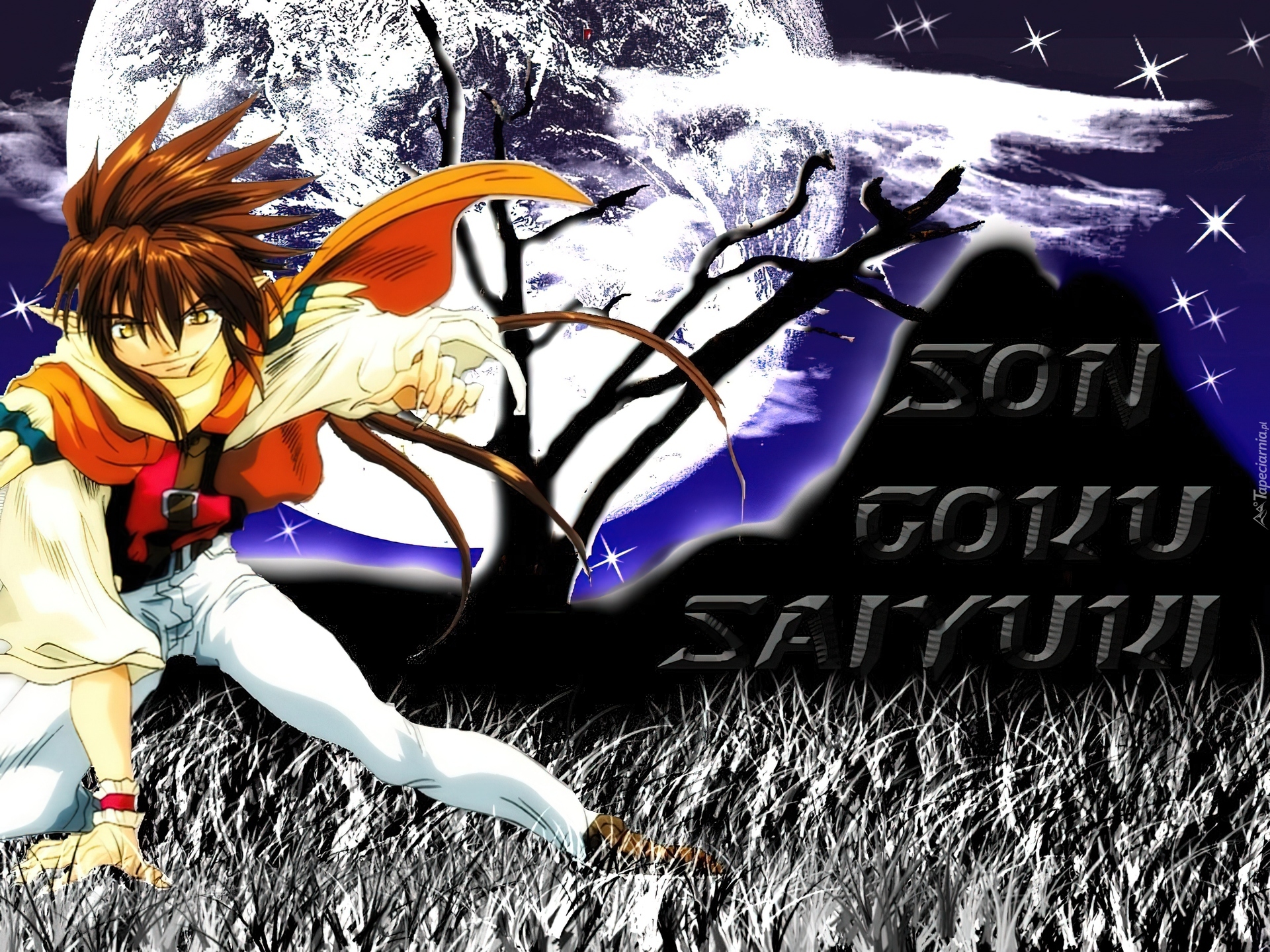 Saiyuki, moon