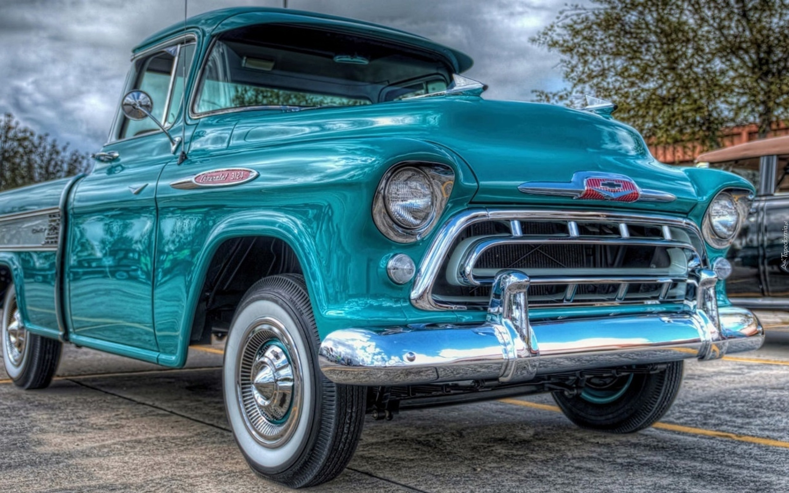 Vintage, Chevrolet, Truck, HDR
