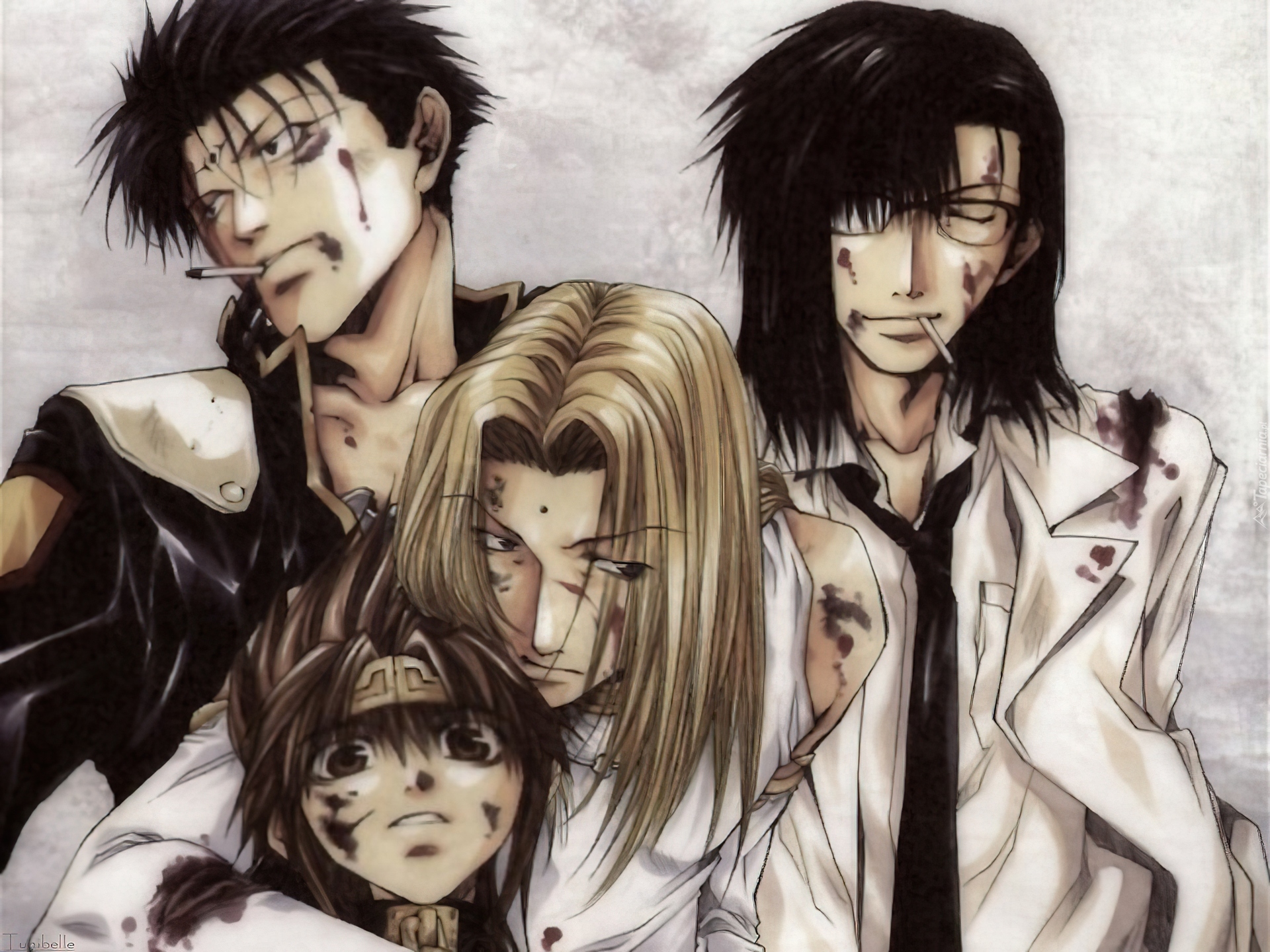 Saiyuki, rany, blizny