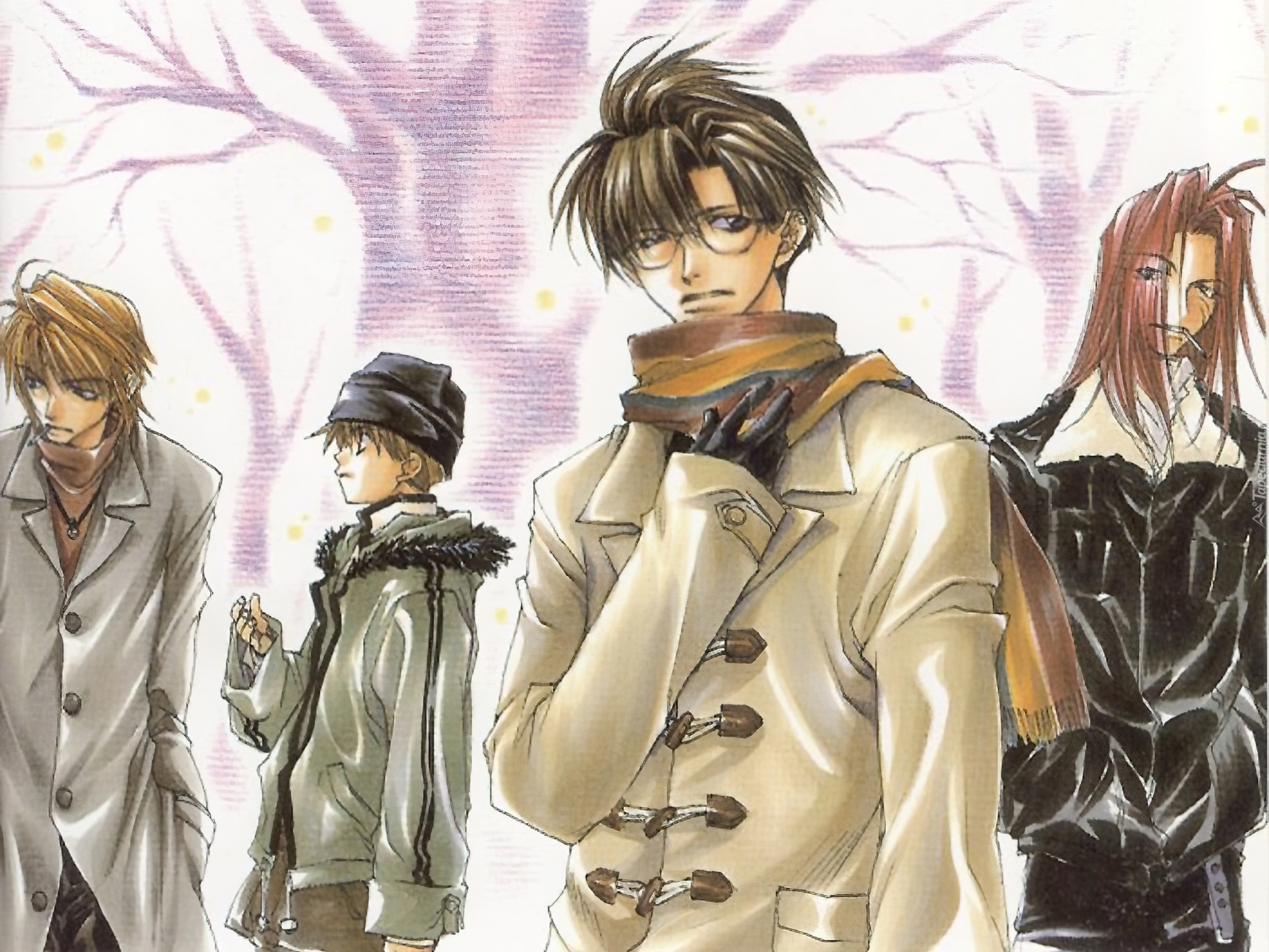 Saiyuki, pastele, postacie