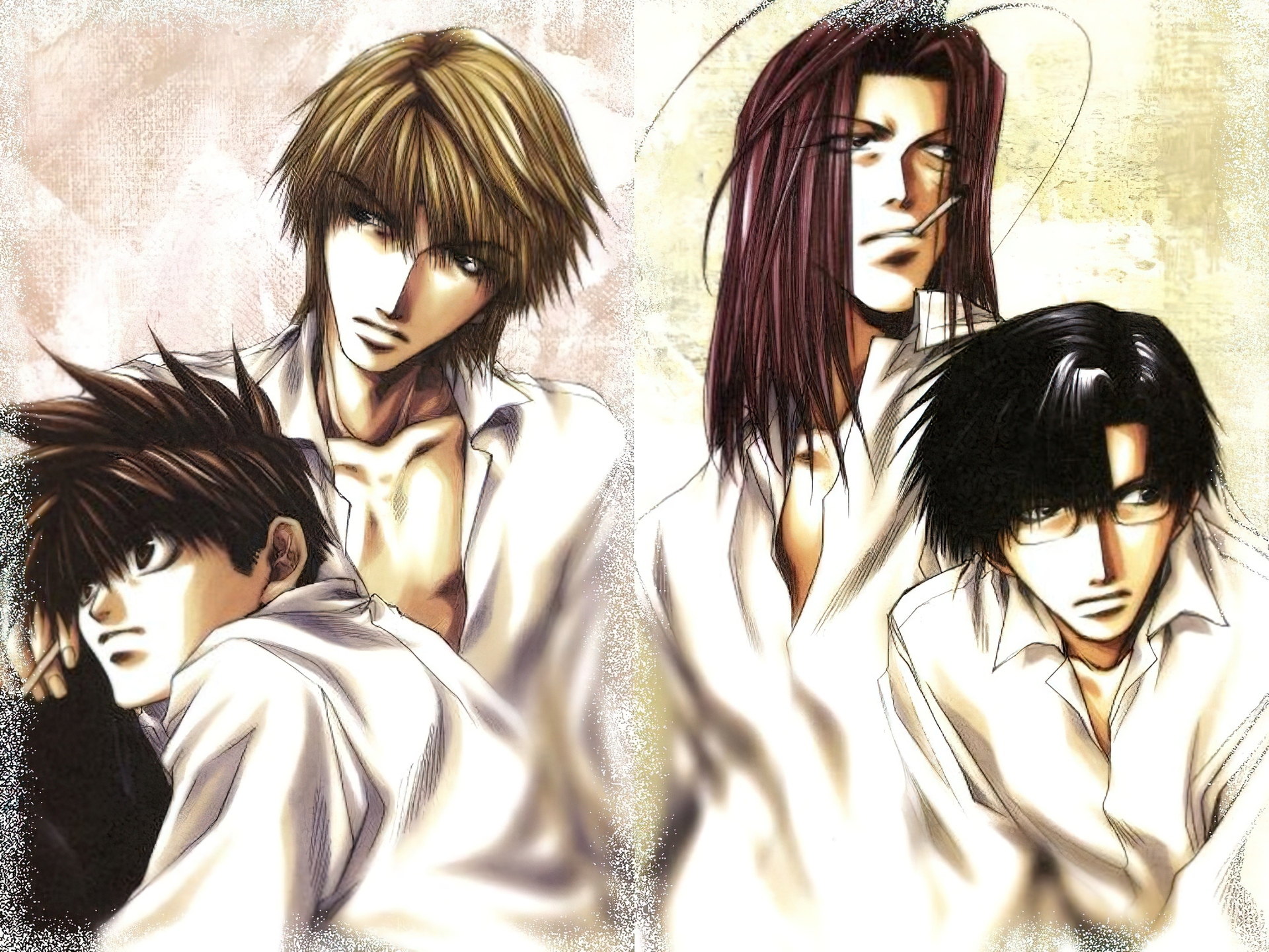 Saiyuki, duże oczy