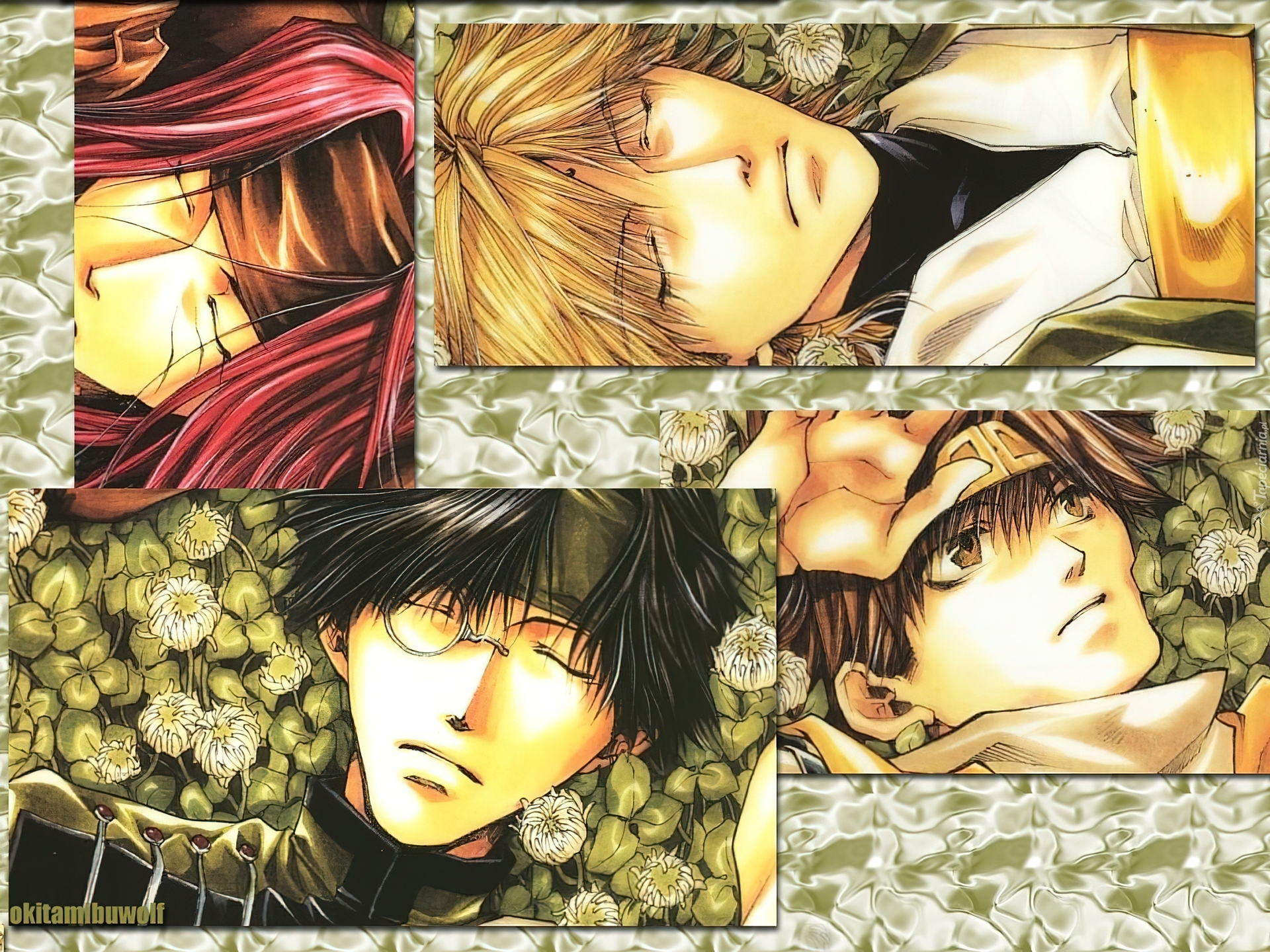 Saiyuki, twarze, ludzie, sen