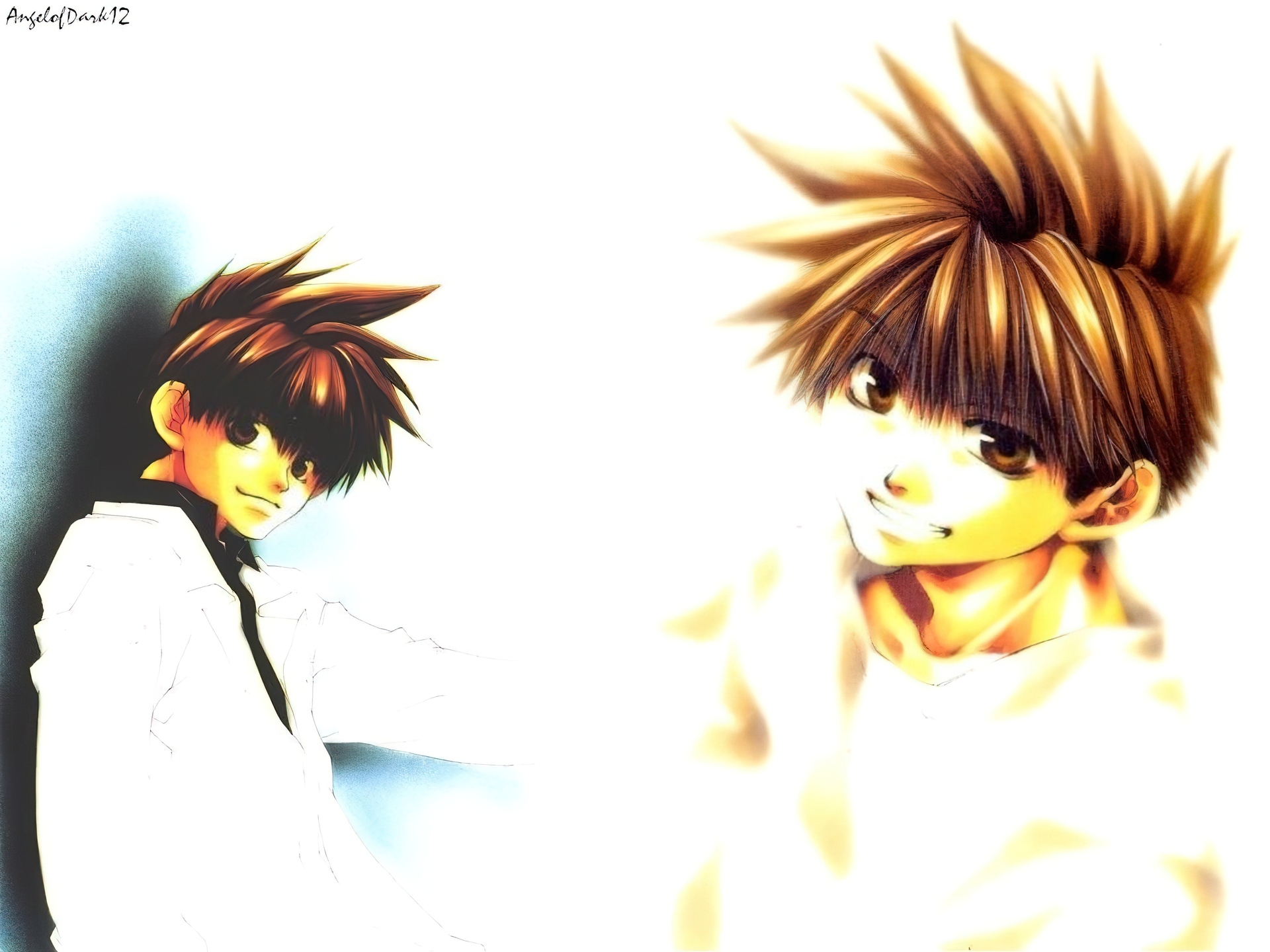 Saiyuki, ludzie, młody, boy