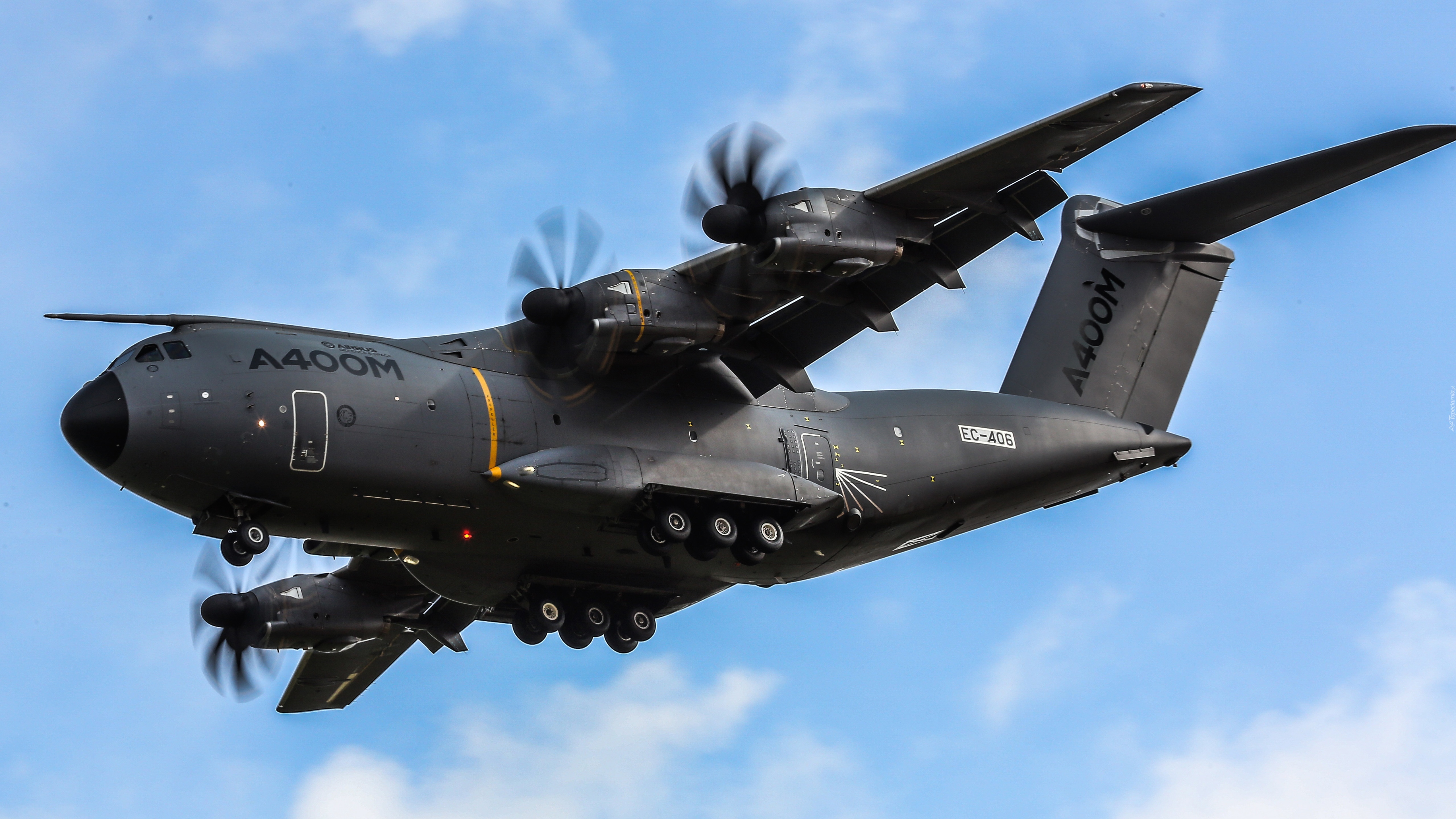 Samolot, Airbus A400M, Transportowy