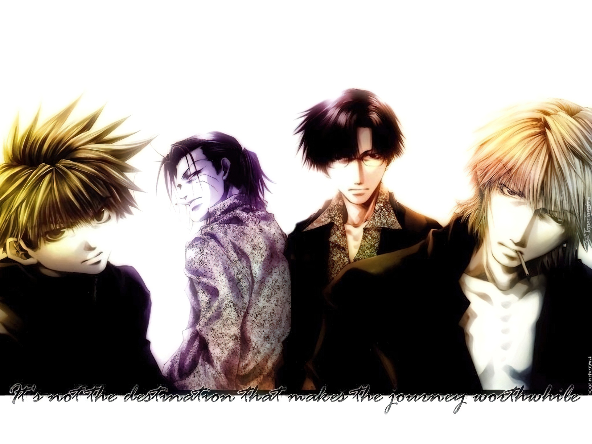 Saiyuki, ludzie, cygaro