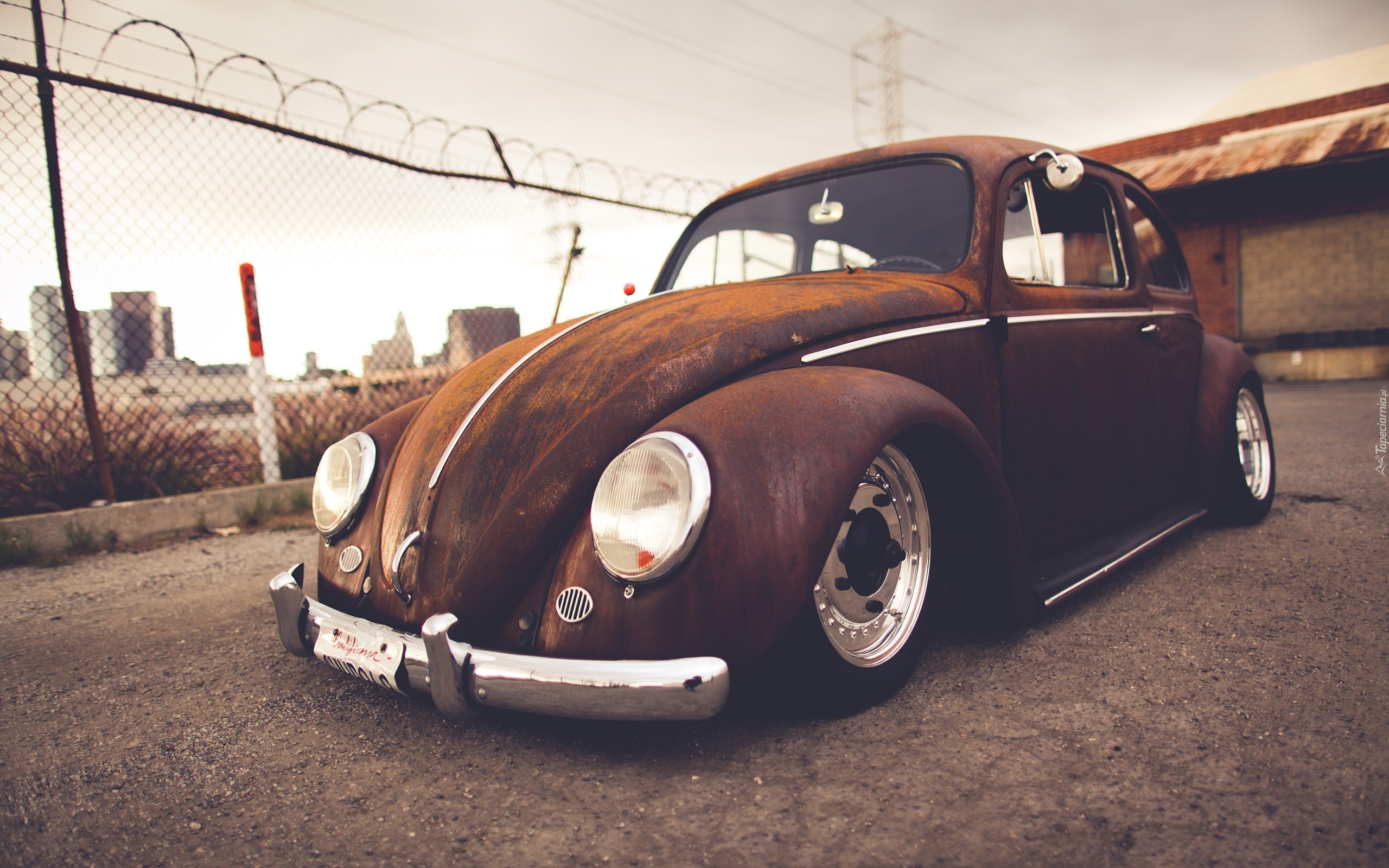 Samochód, Stary, Rdza, Volkswagen Bug Classic