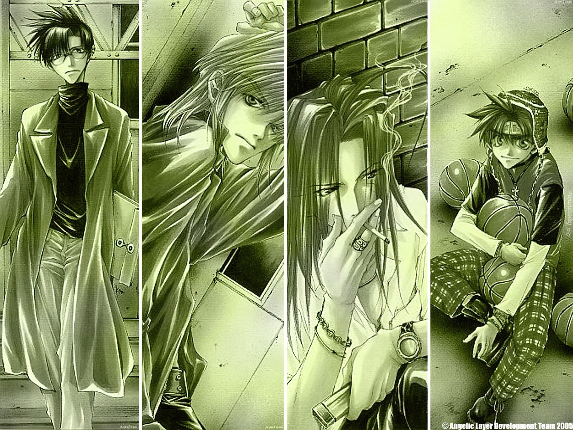 Saiyuki, papieros, piłka