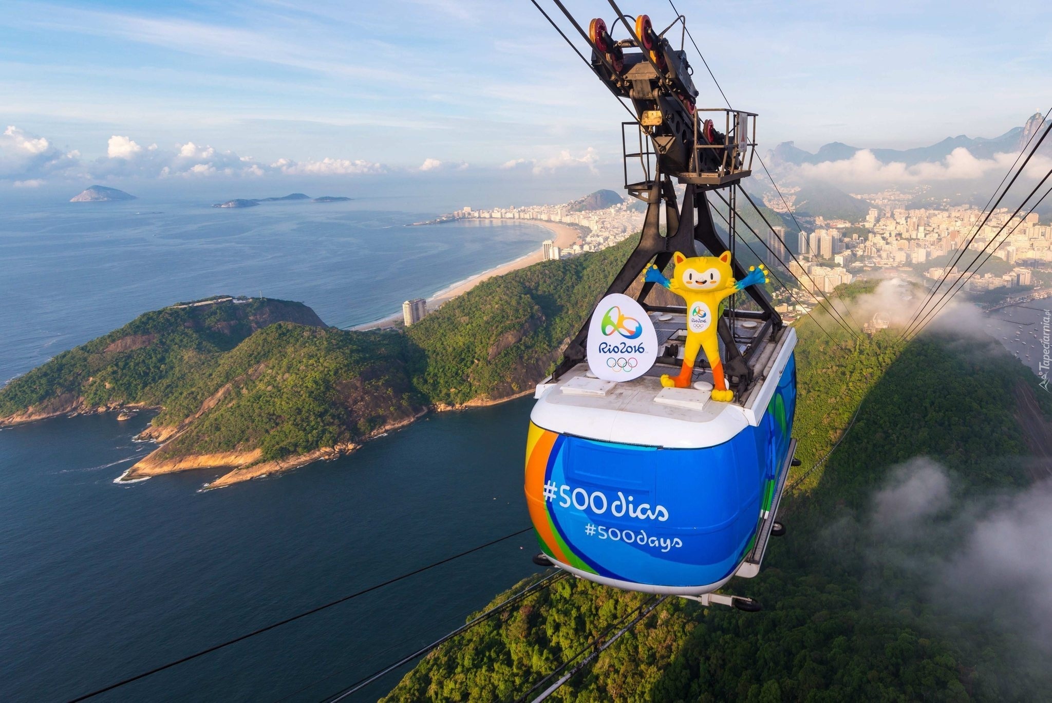 Rio 2016, Maskotka, Krajobraz