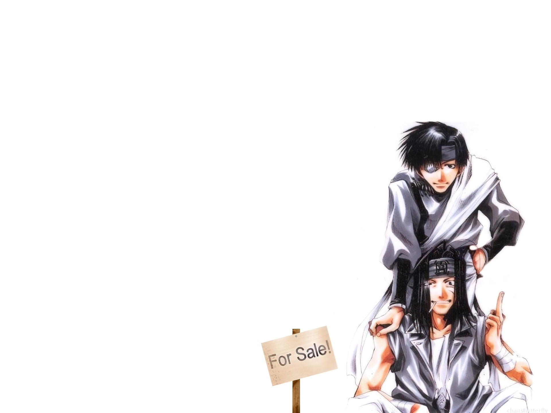 Saiyuki, sale, człowiek