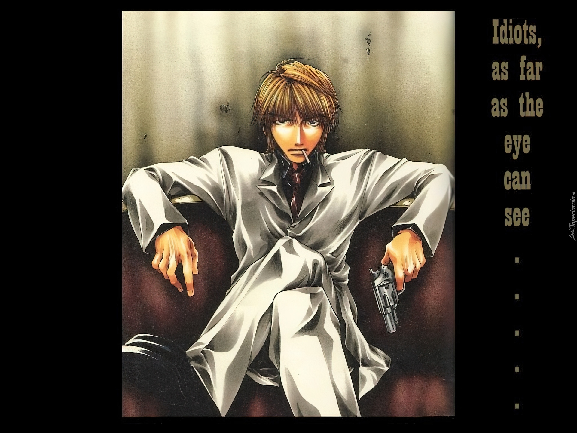 Saiyuki, idiots, gun, facet