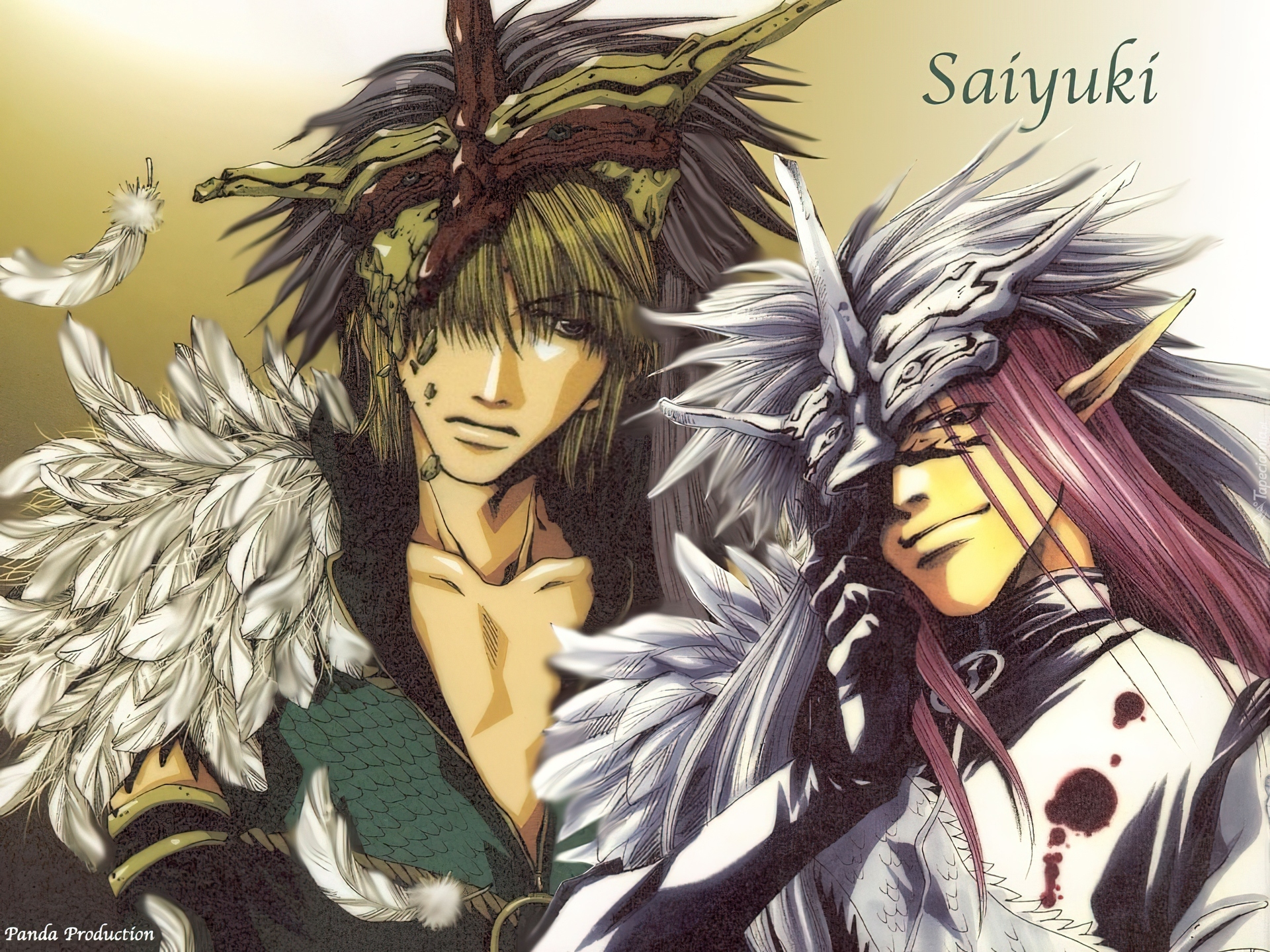 Saiyuki, ludzie, oczy