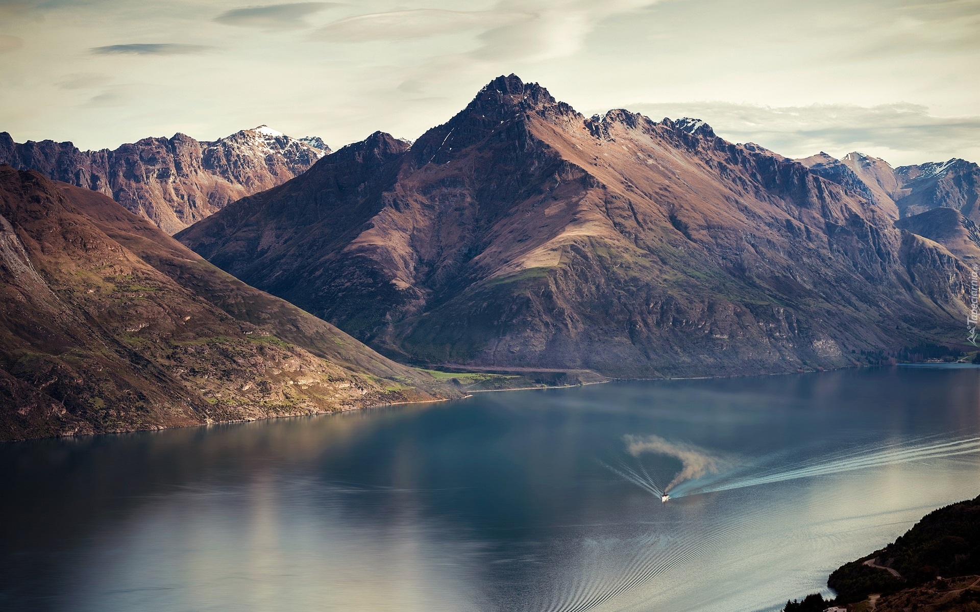 Jezioro, Wakatipu, Góry