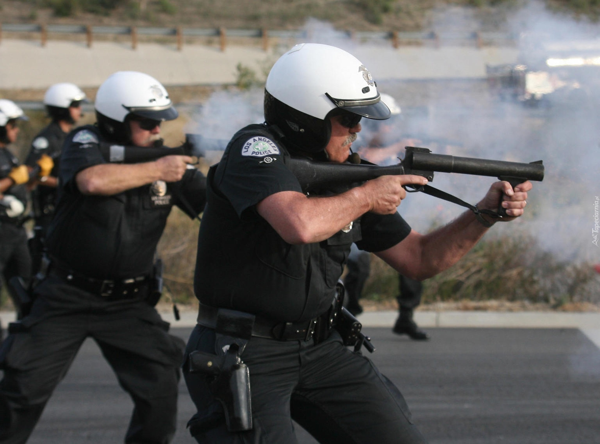 LAPD, Policjanci, Broń, Interwencja