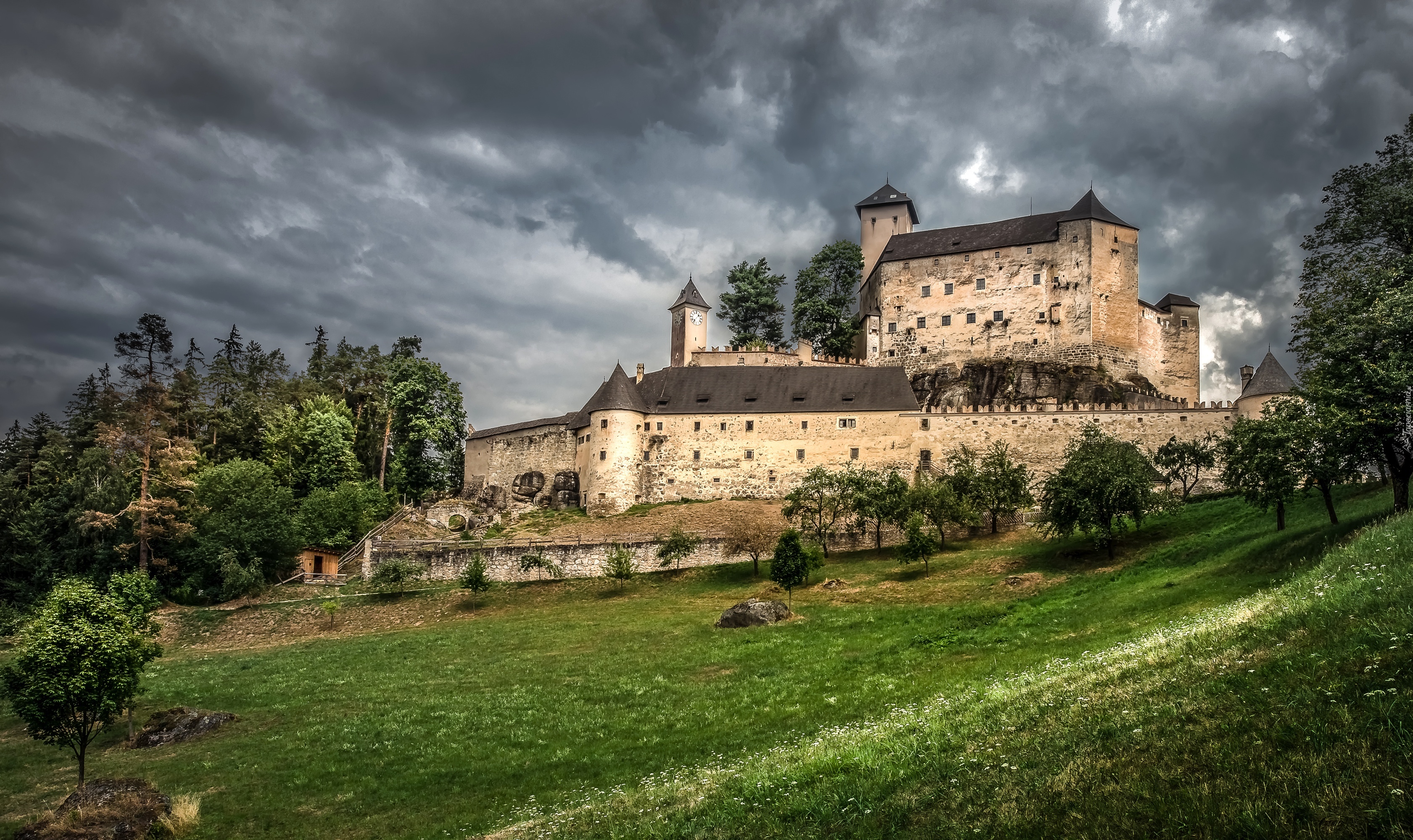 Zamek w Rappottenstein, Powiat Zwettl, Austria