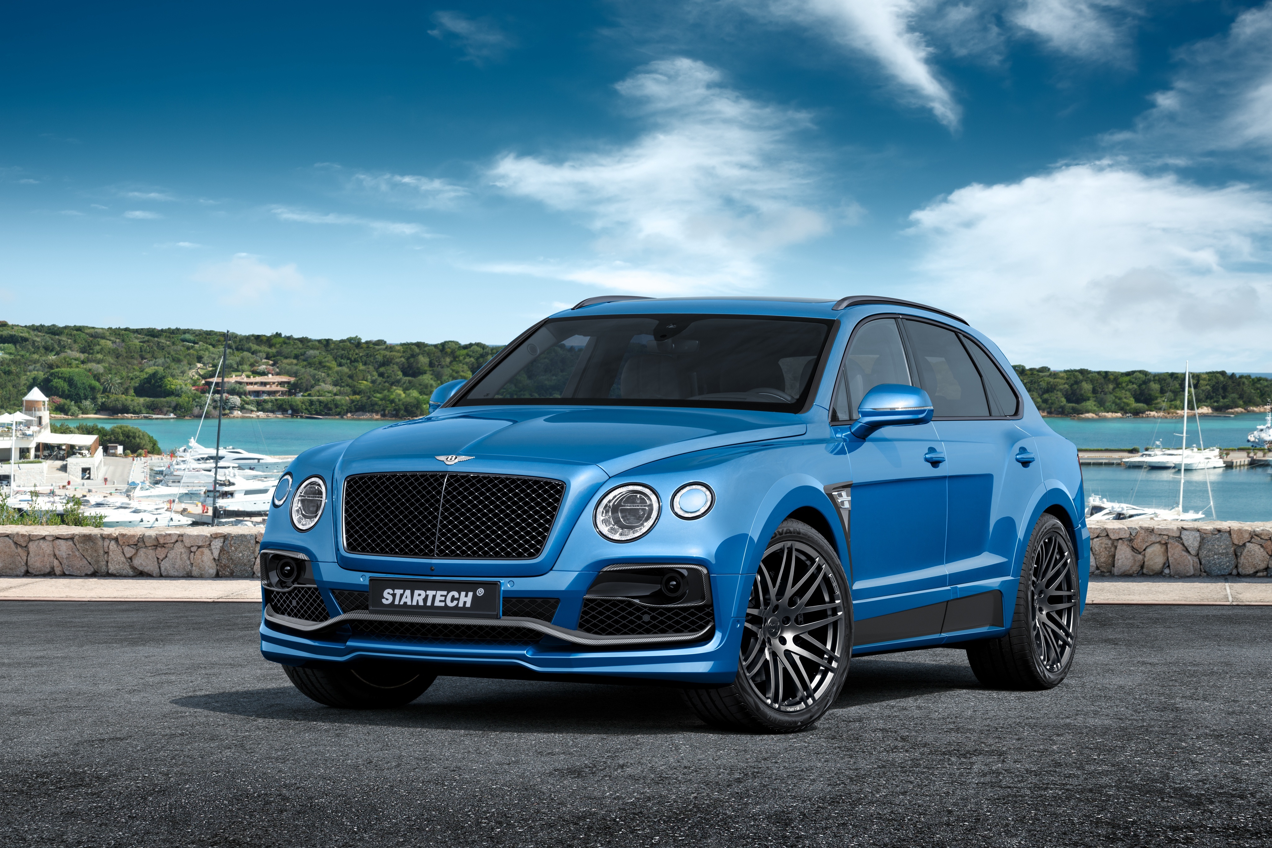 Niebieski, Bentley Bentayga