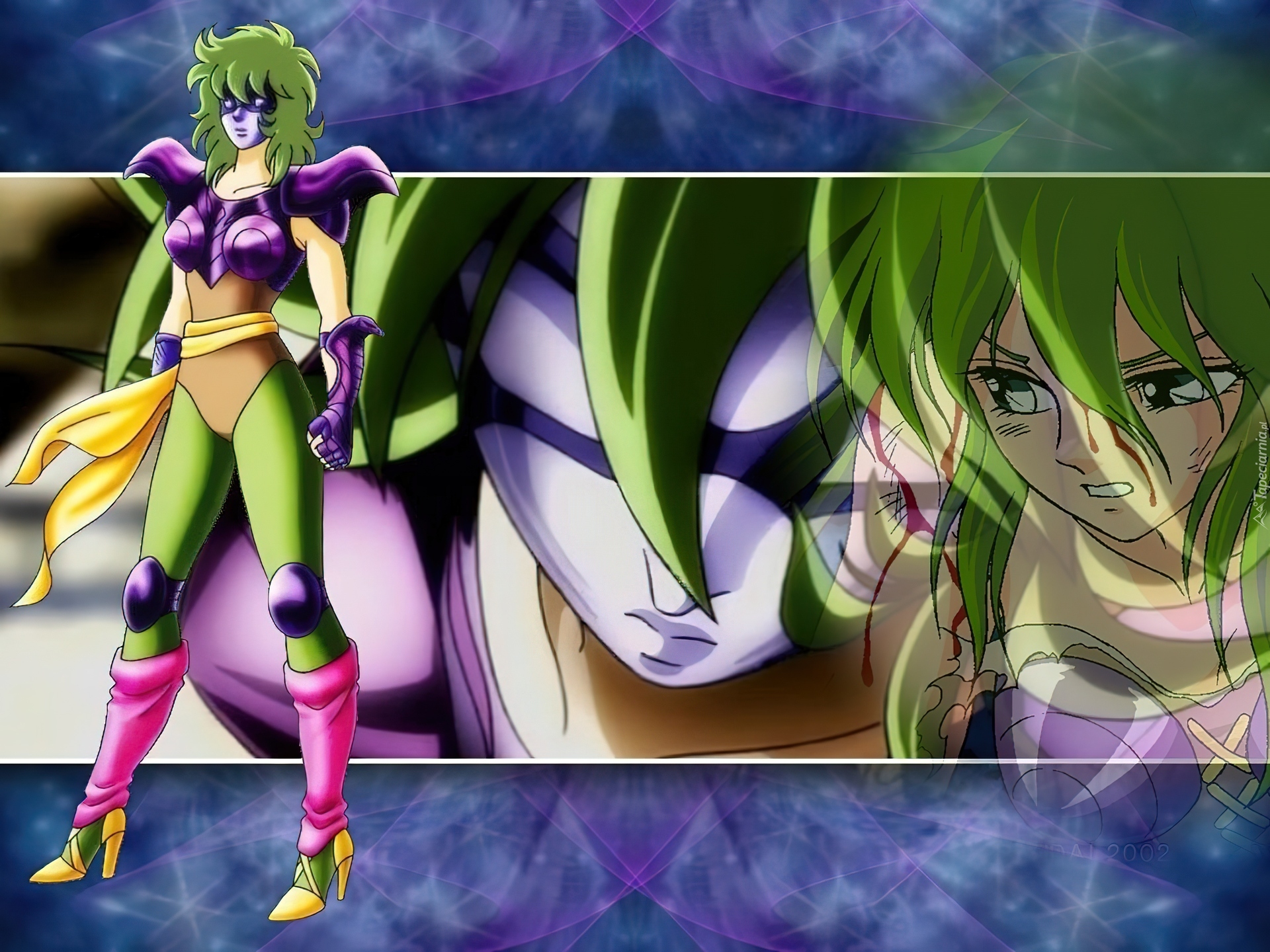 Saint Seiya, body, kobieta, maska