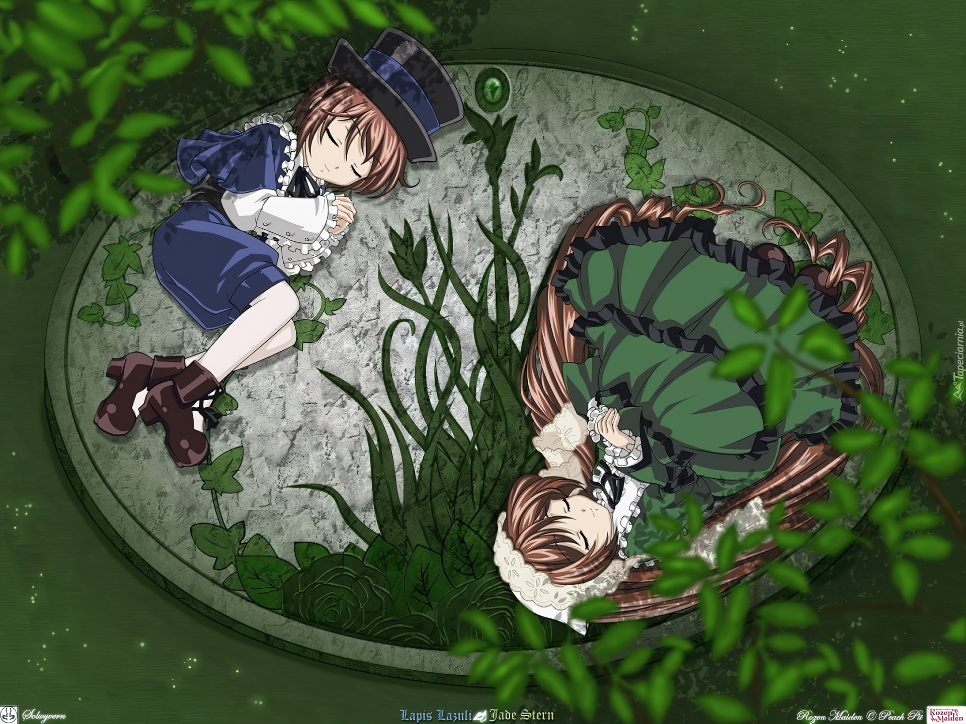 Rozen Maiden, sen, para, liście