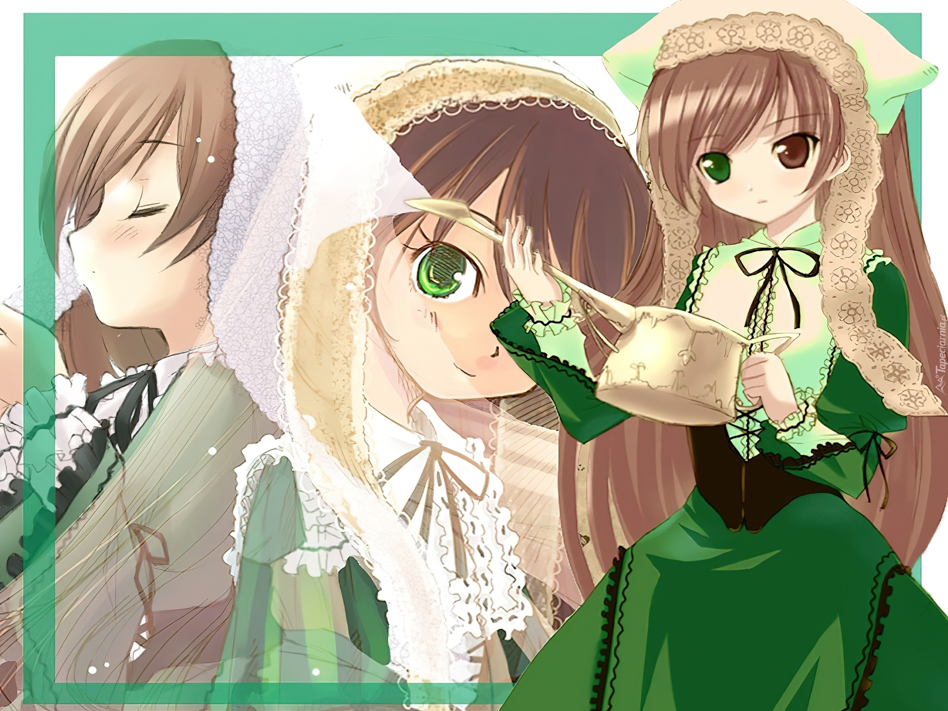 Rozen Maiden, ludzie, oknewka, suknie