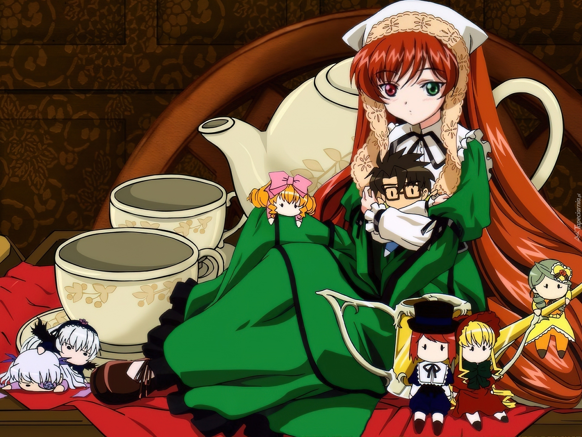 Rozen Maiden, kawa, ludzie