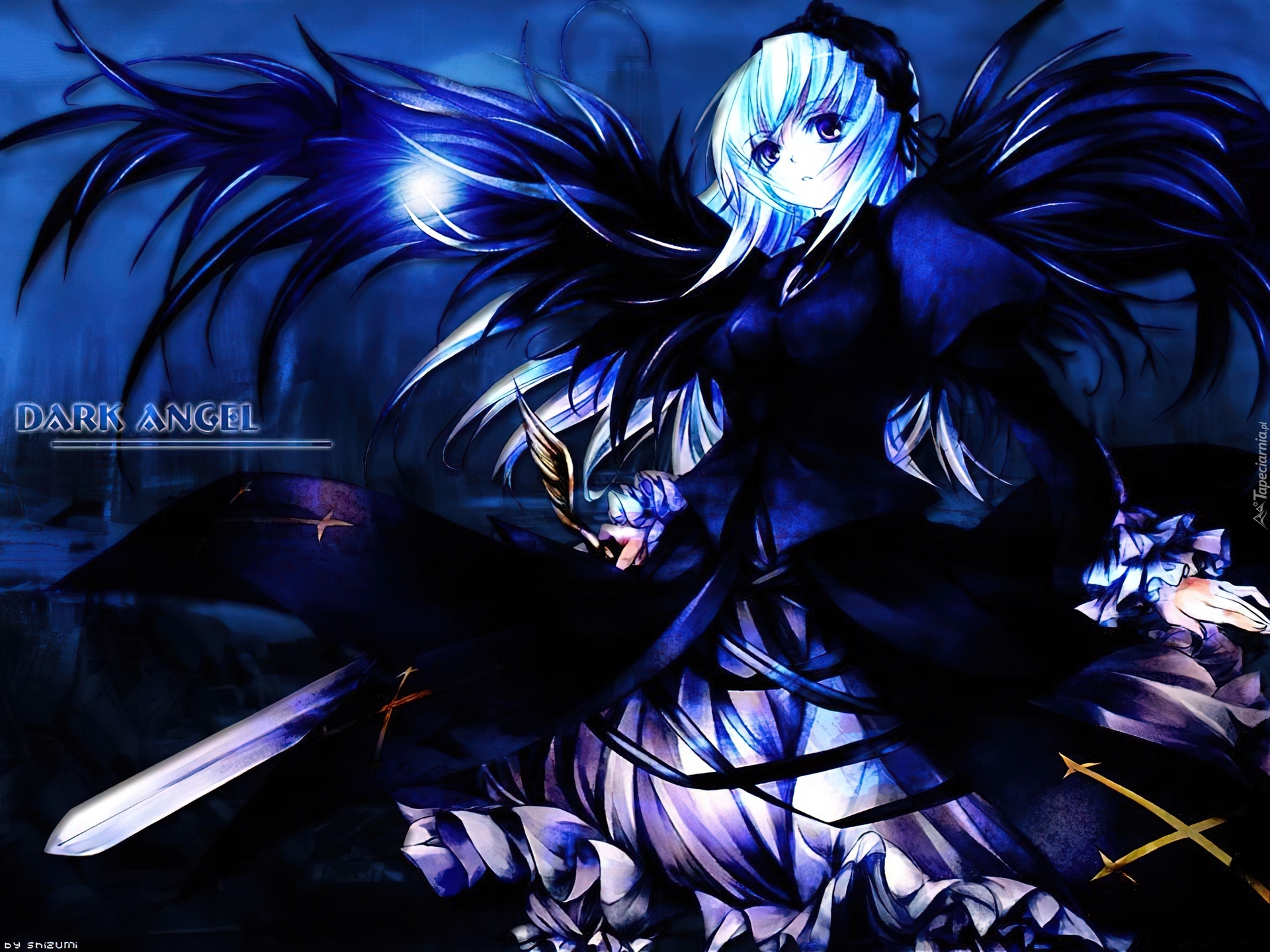 Rozen Maiden, dark, angel, kobieta