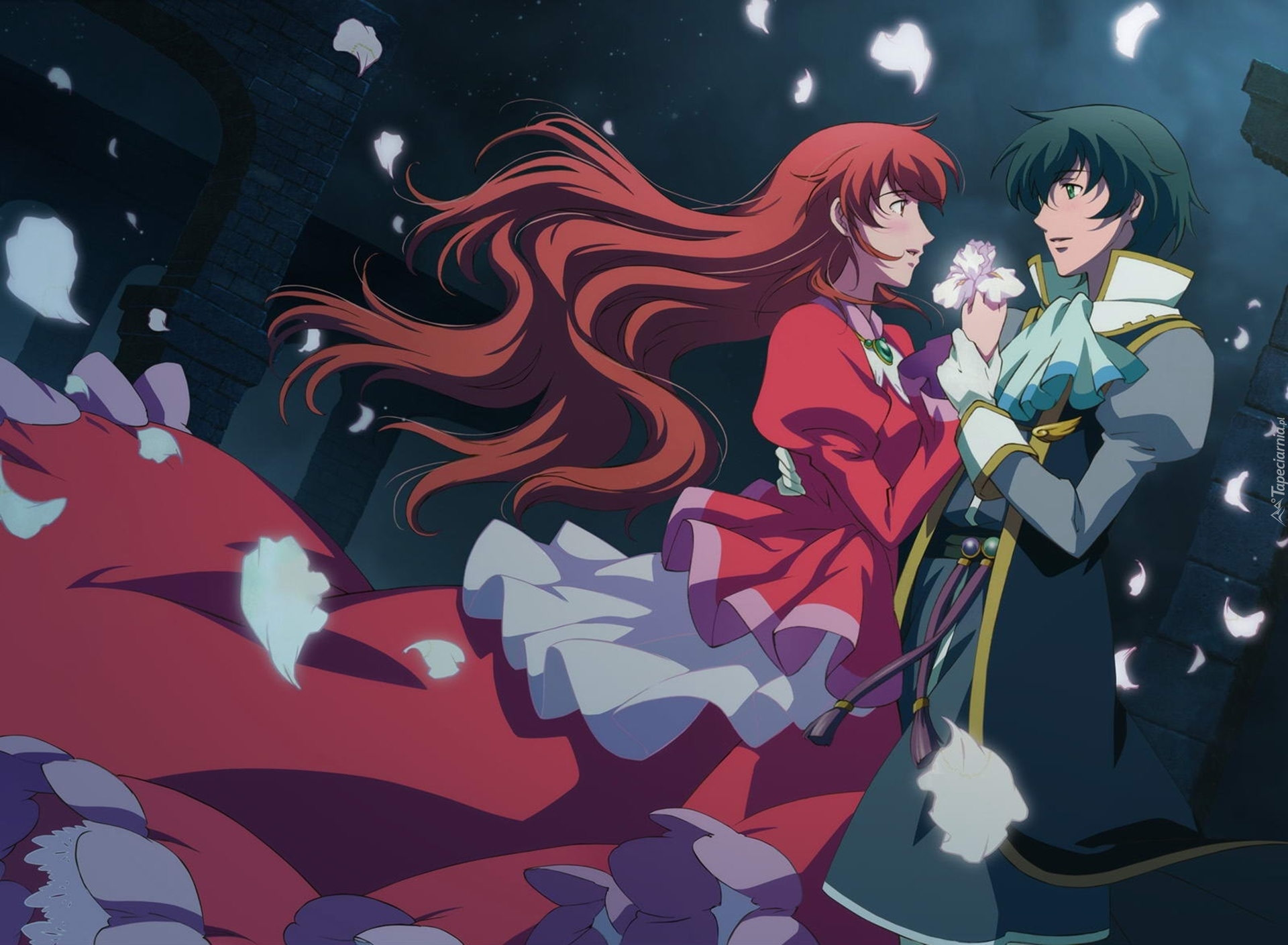 Romeo X Juliet, para, płatki