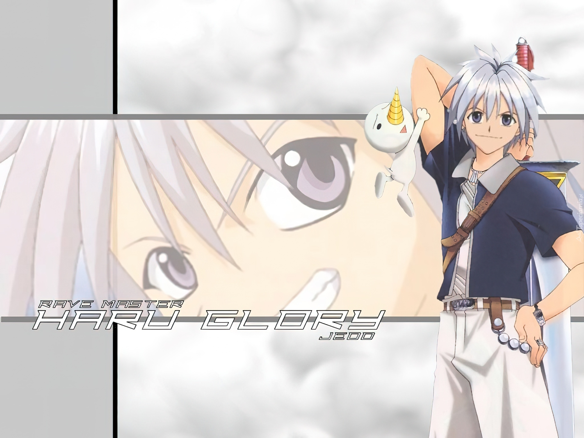 Rave Master, facet, maskotka