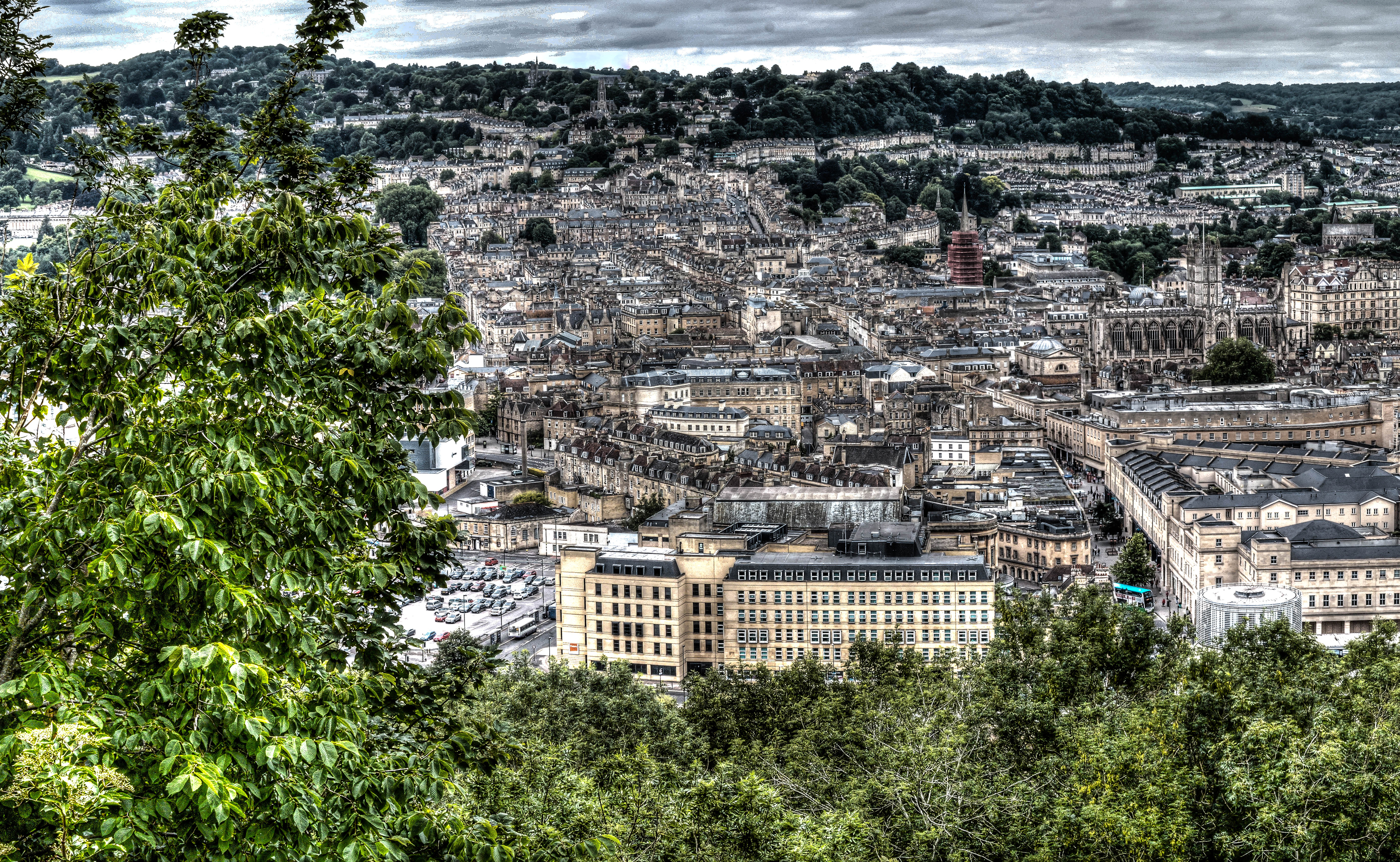 Bath, Anglia, Wielka Brytania, HDR