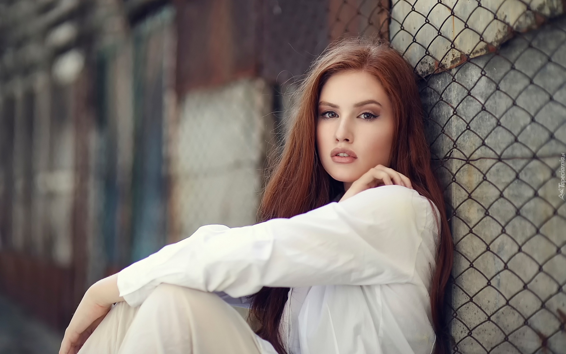 Kobieta, Szatynka, Modelka