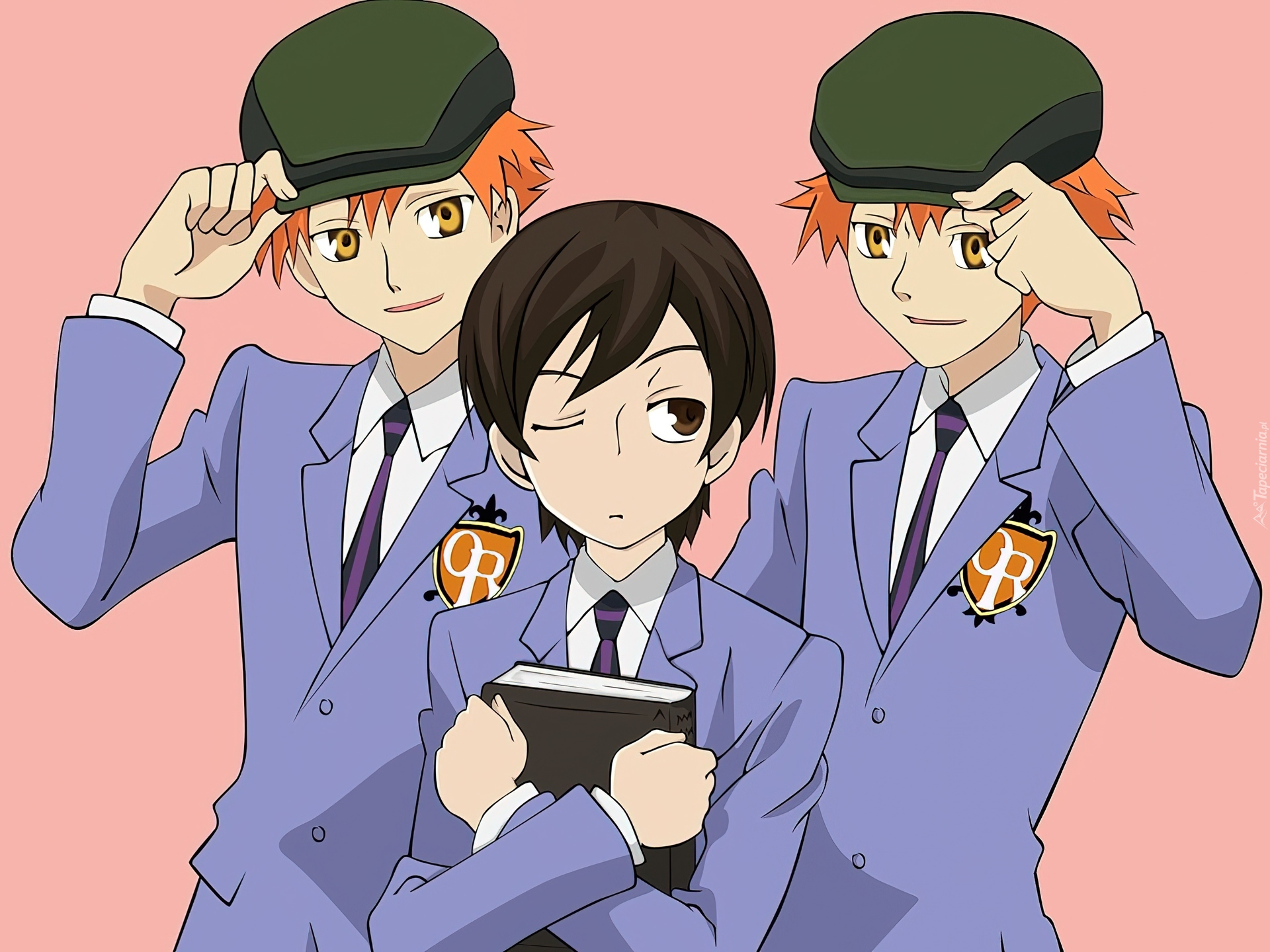 Ouran High School Host Club, ludzie, czapki