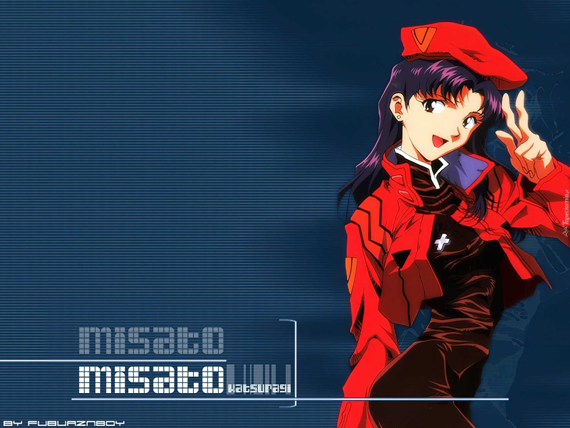 Neon Genesis Evangelion, kobieta, beret