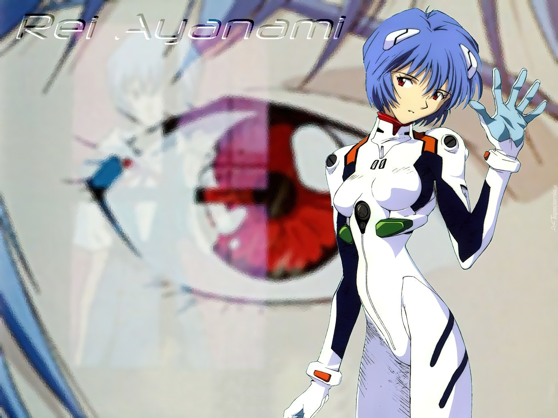 Neon Genesis Evangelion, kobieta, oko