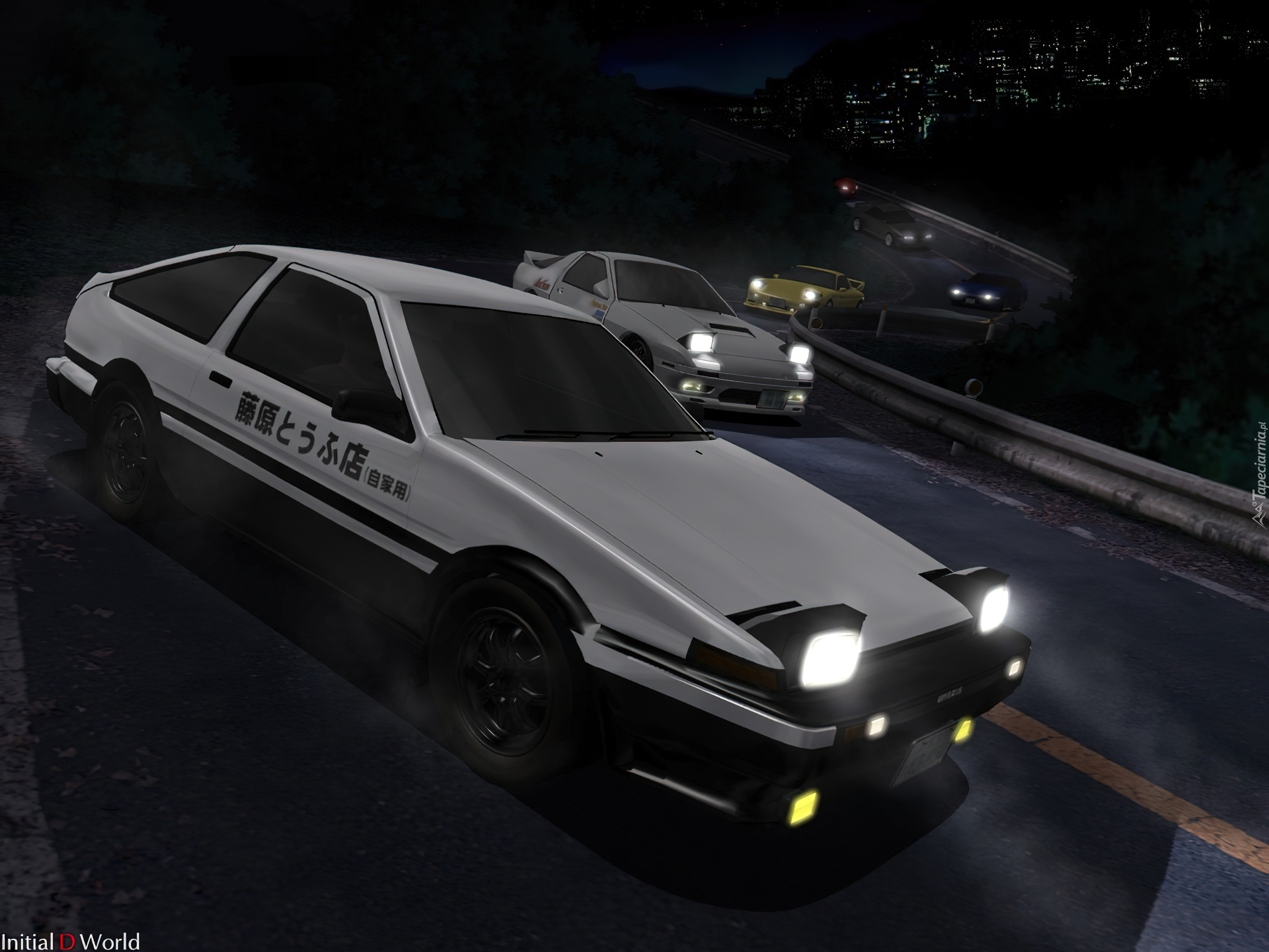 Initial issue. Гора Акина initial d. Toyota ae86 initial d. Ae86 Trueno initial d. Toyota Sprinter Trueno ae86 Такуми.
