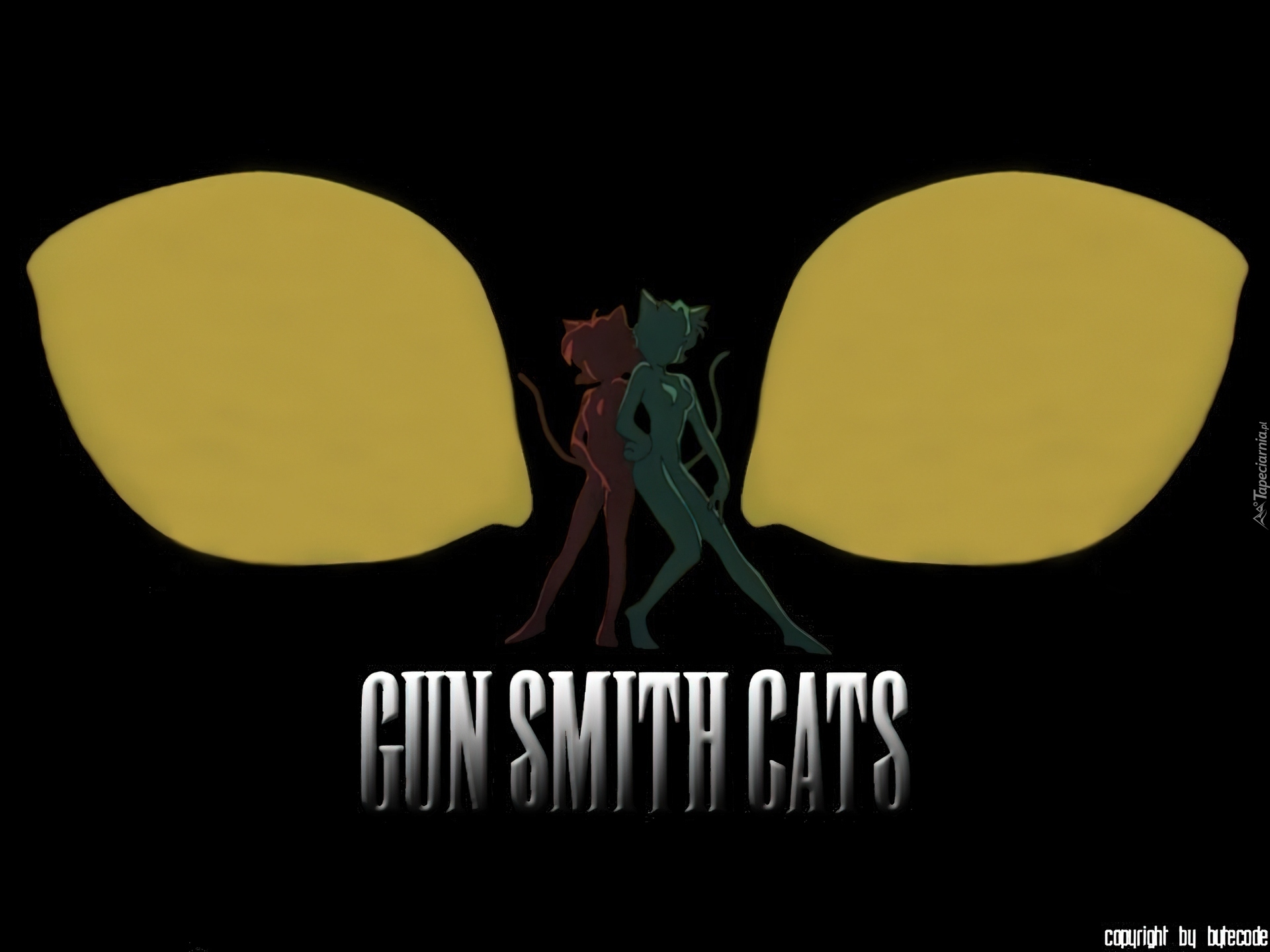 Gunsmith Cats, postacie, napis