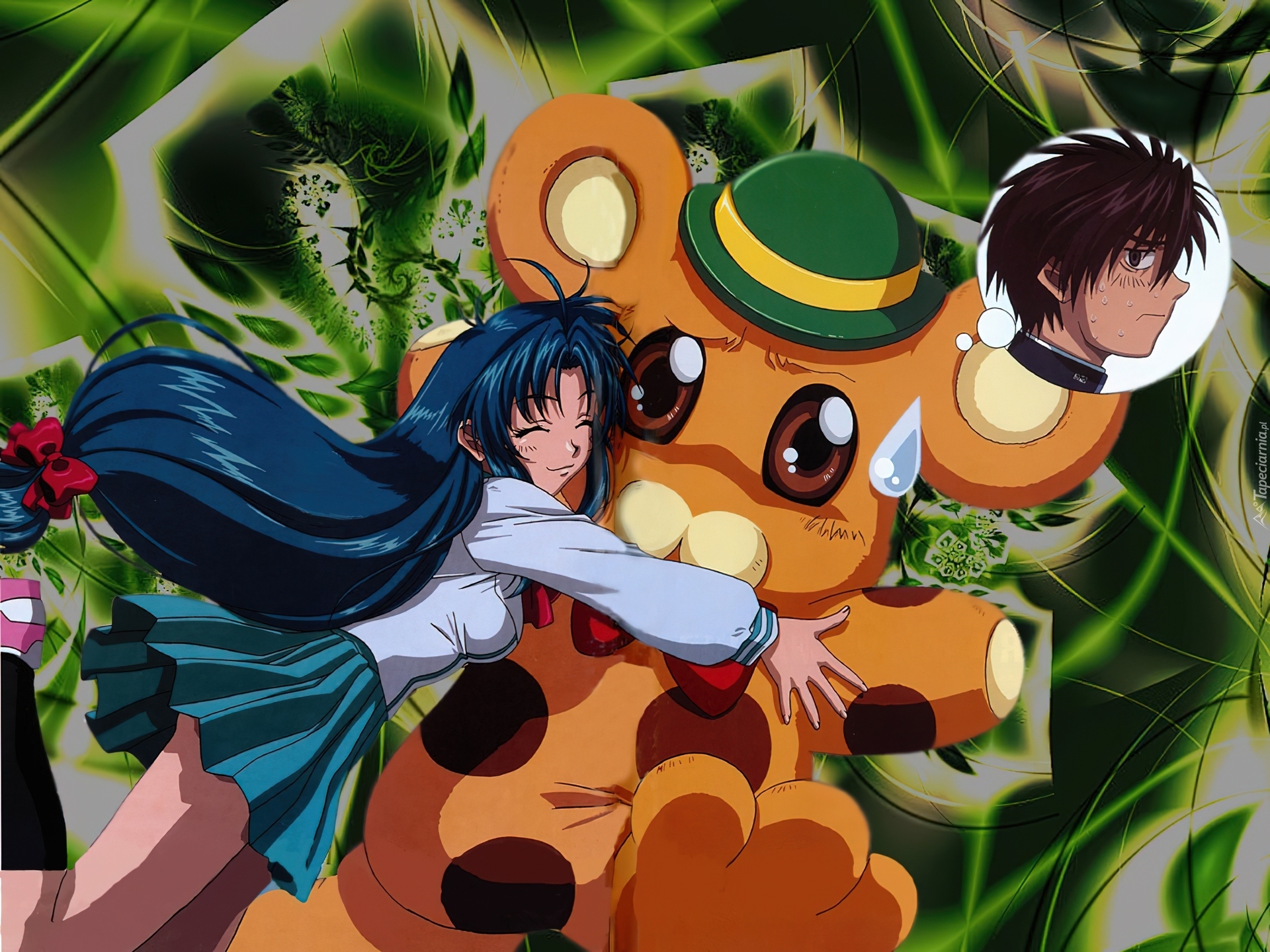 Full Metal Panic, ludzie, miś