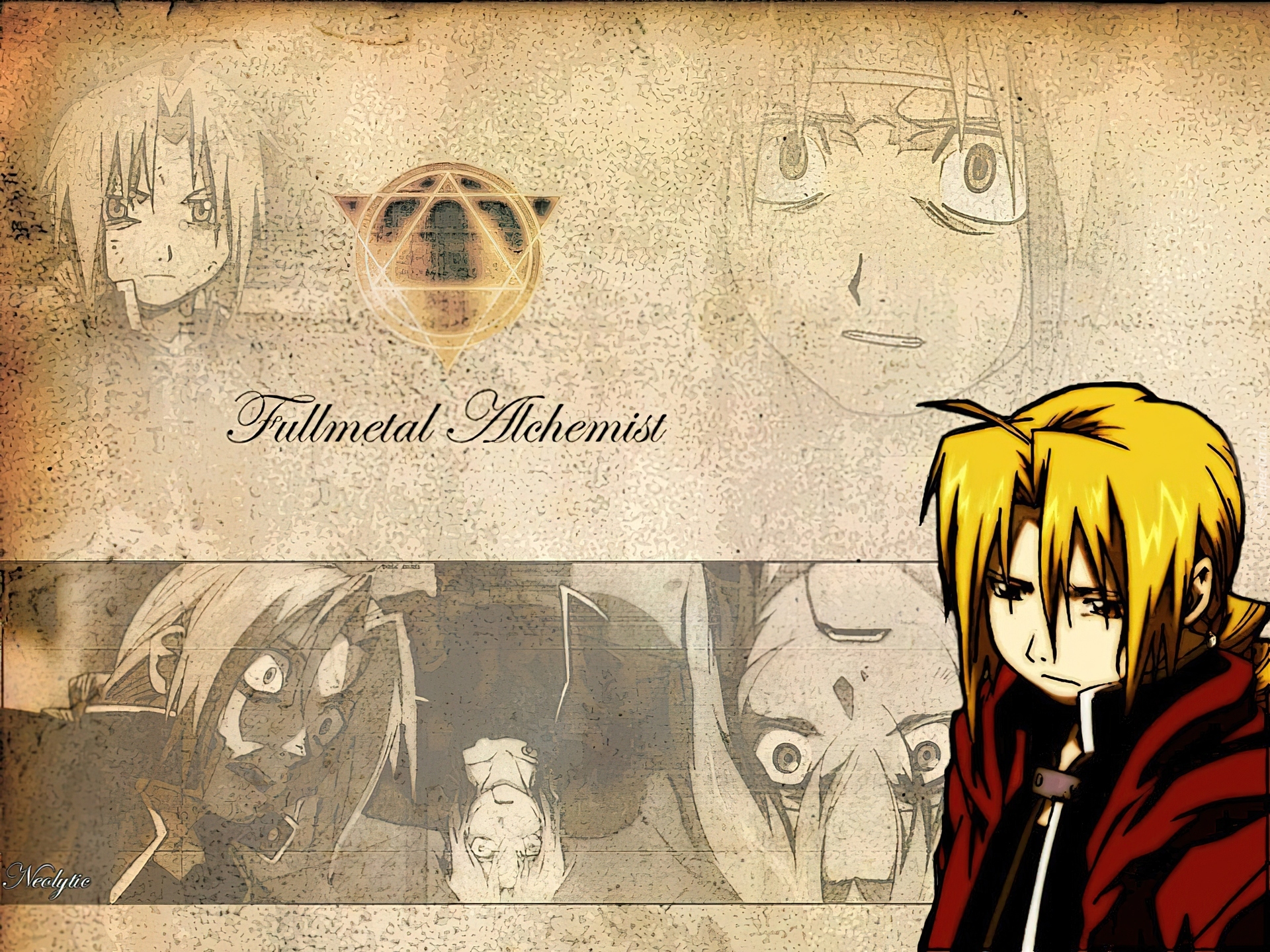 Full Metal Alchemist, postać, facet, twarze