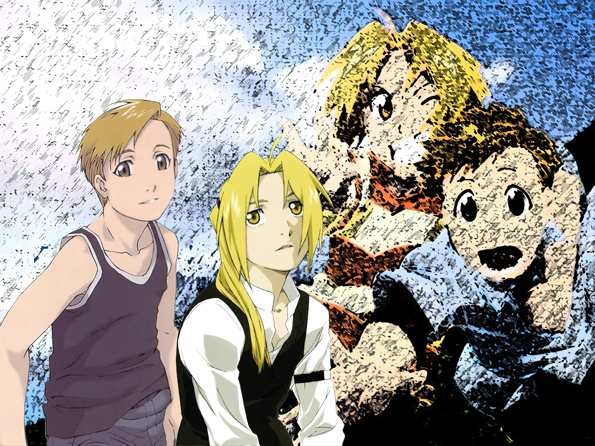 Full Metal Alchemist, ludzie, twarze