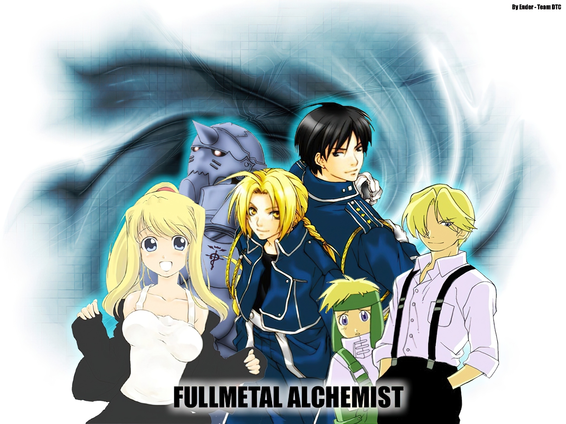 Full Metal Alchemist, ludzie, robot, brygada