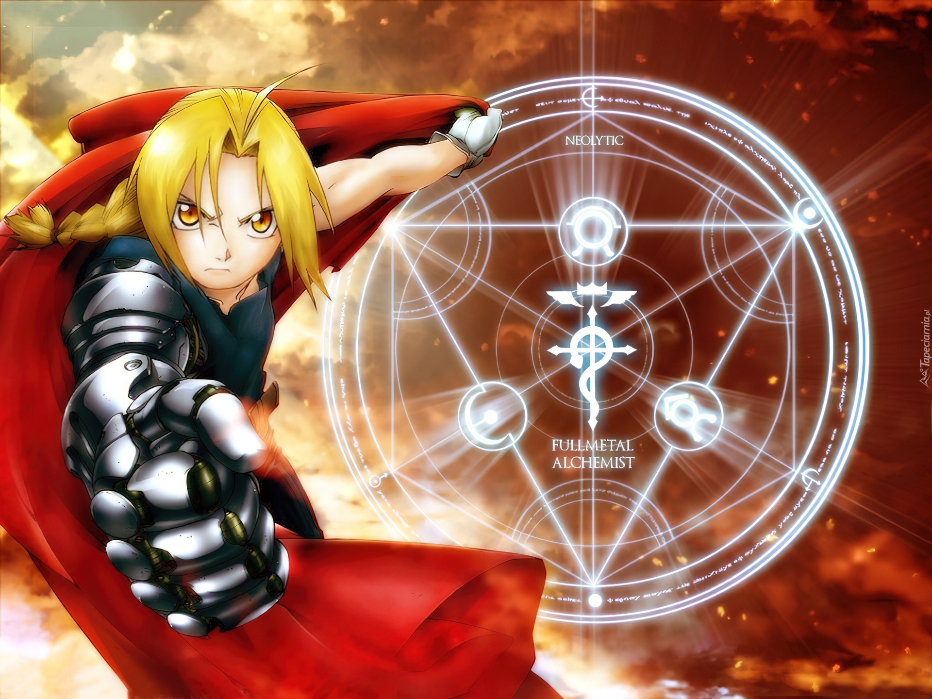 Full Metal Alchemist, postać, symbol, peleryna