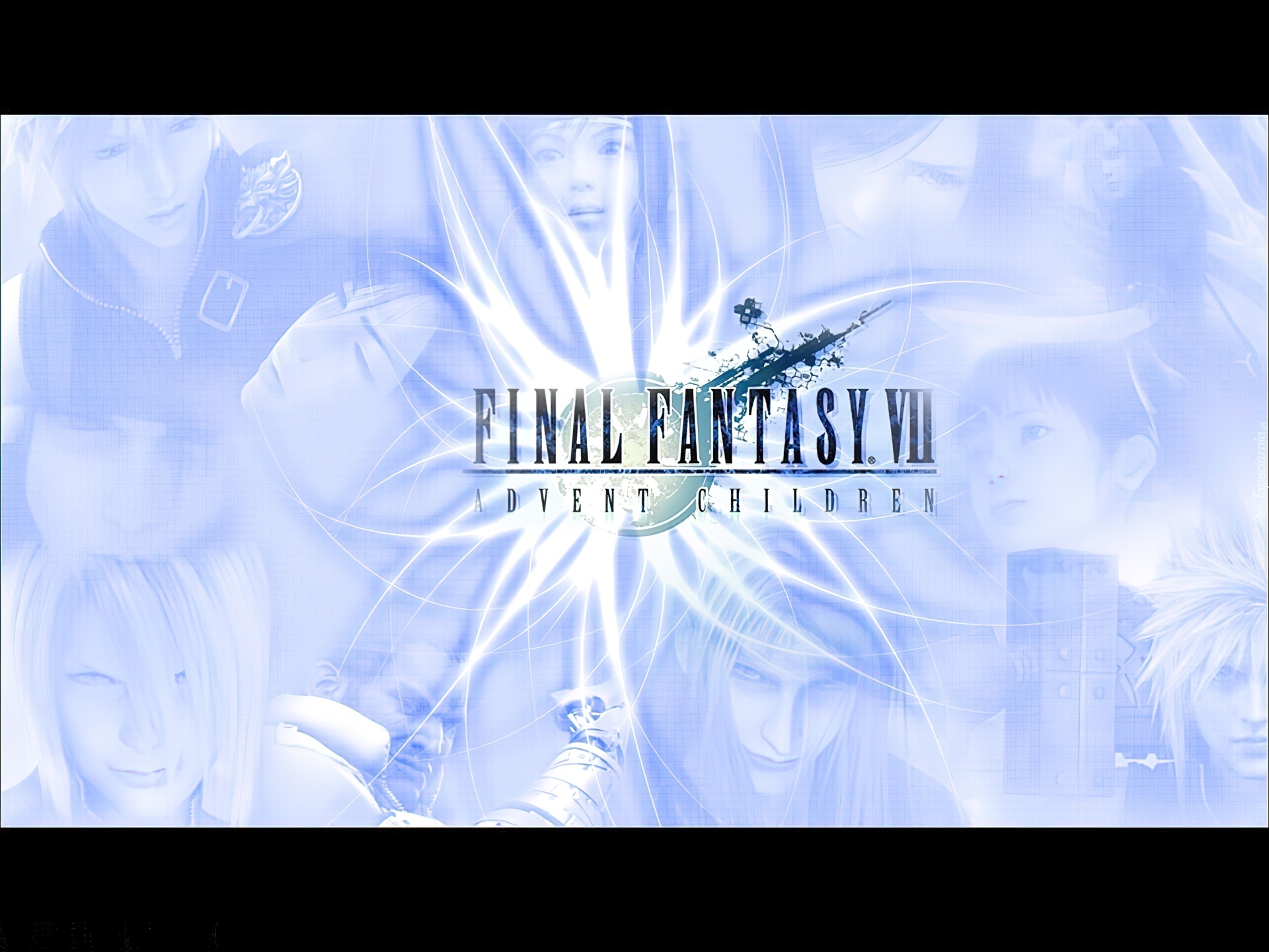 napis, postacie, Ff 7 Advent Children