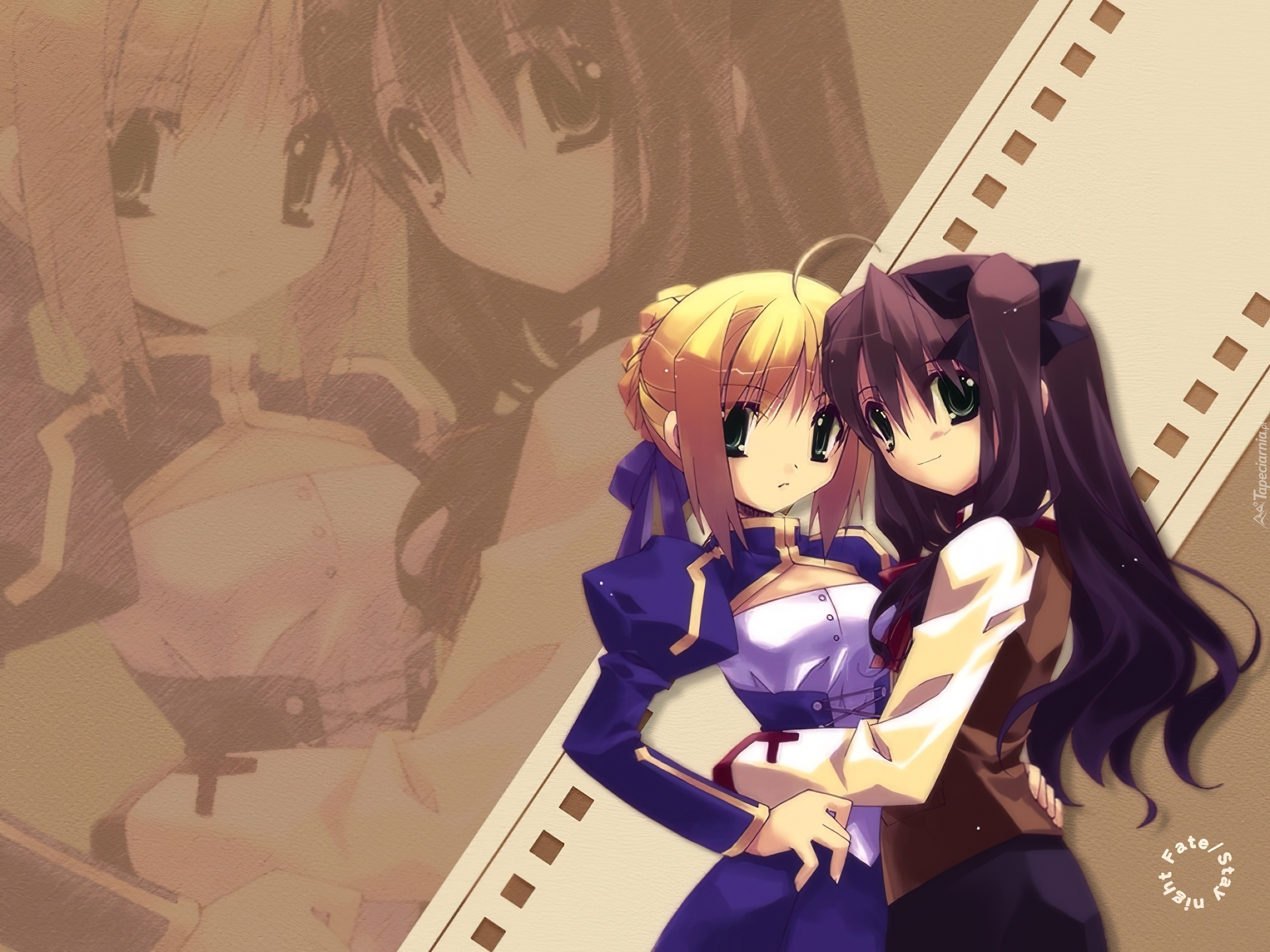 Fate Stay Night, klisza, dziewczyny