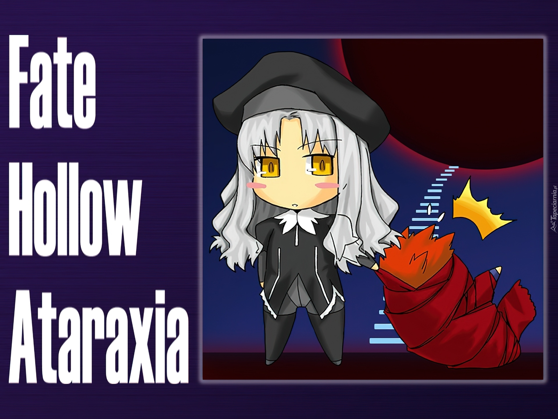 Fate Stay Night, dziewczyna, czapka, Ataraxia