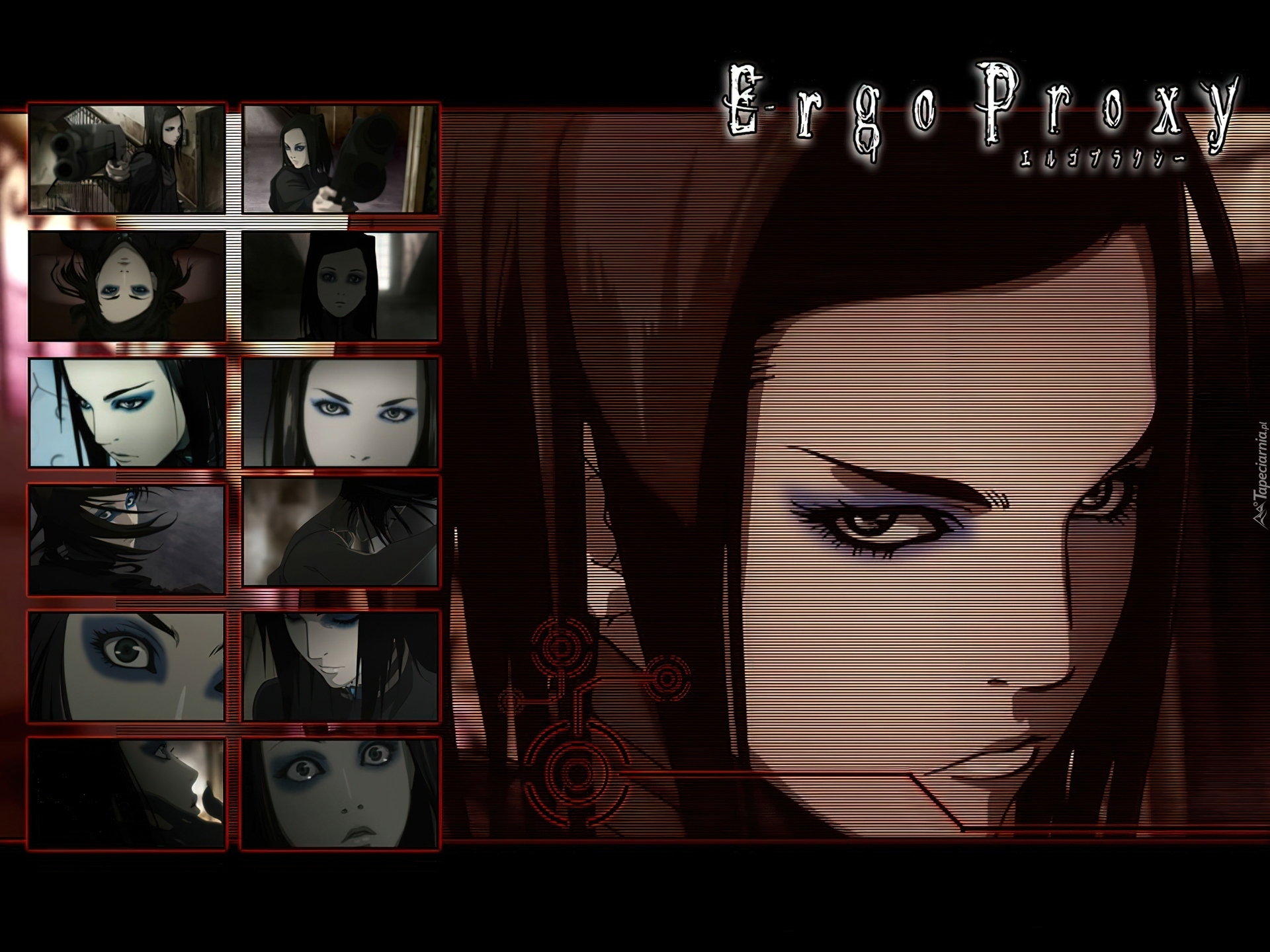 Ergo Proxy, zdjęcia, złość, napisy, kobieta