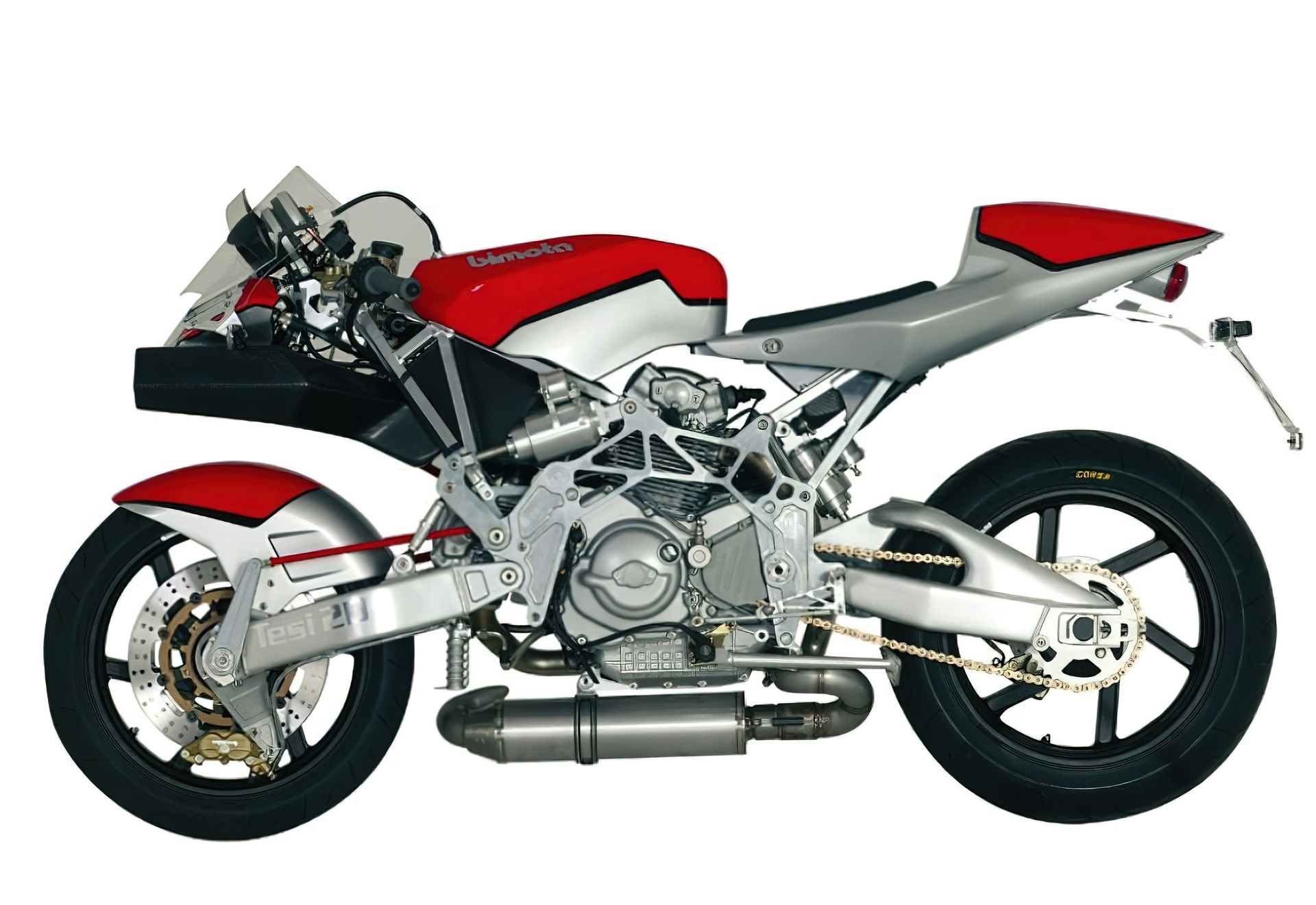 Bimota, Tesi 3D, Naked, Futurystyczny, Motor, 2D