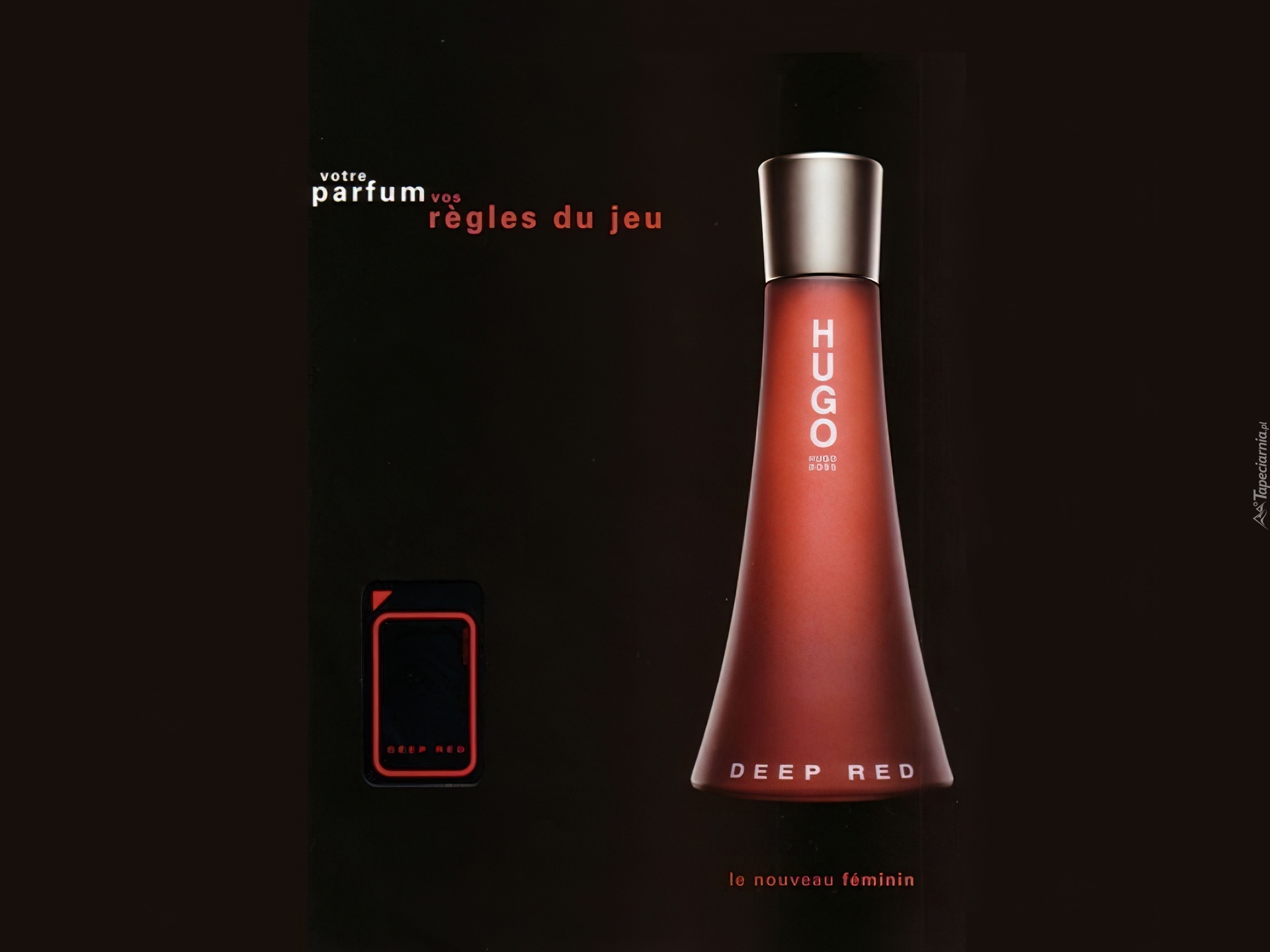 Hugo Boss, perfumy, flakon