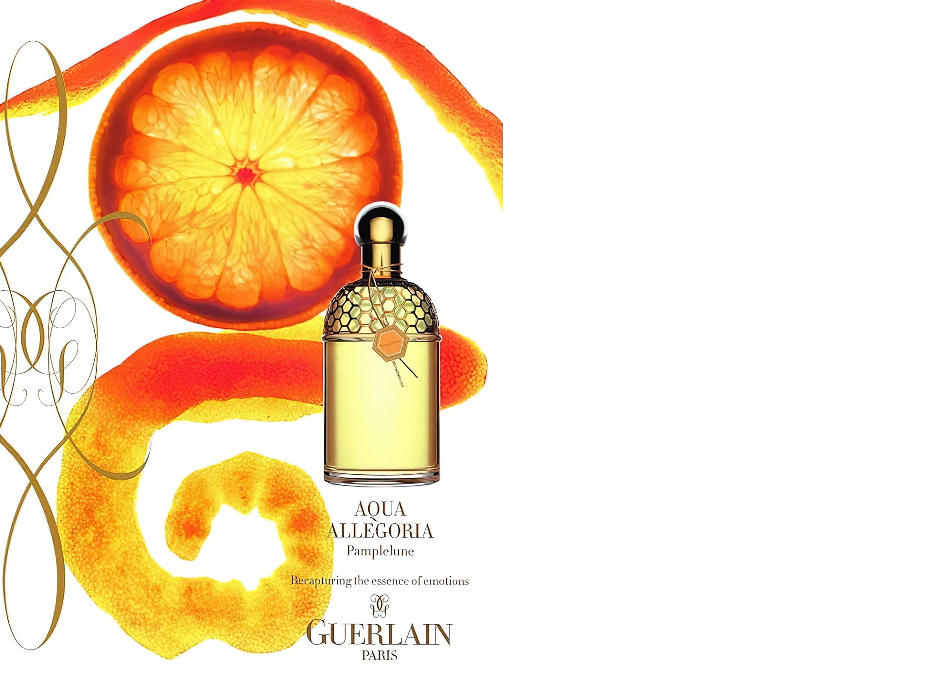 Guerlain, pomarańcz, flakon, perfumy