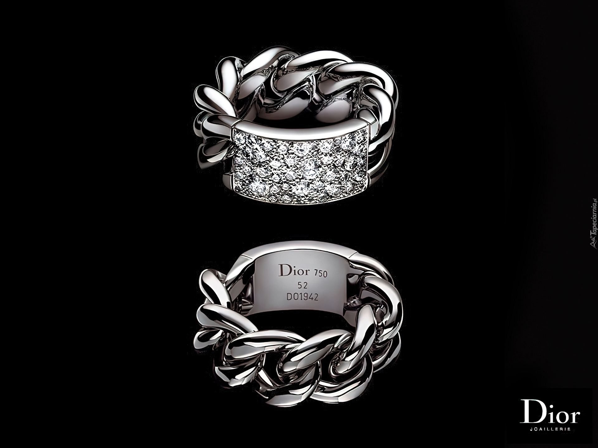 Dior, biżuteria, pierścionek