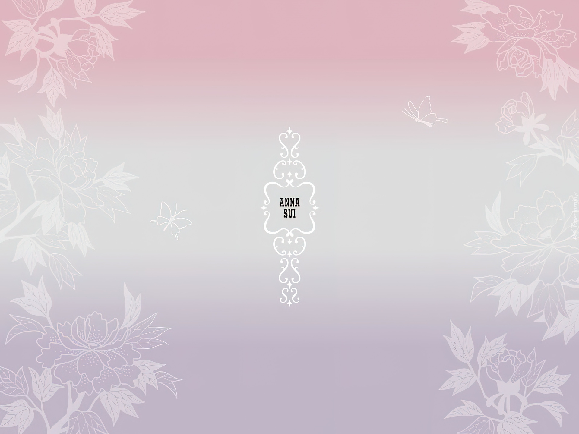 Anna Sui, ornament, kwiaty, motyl