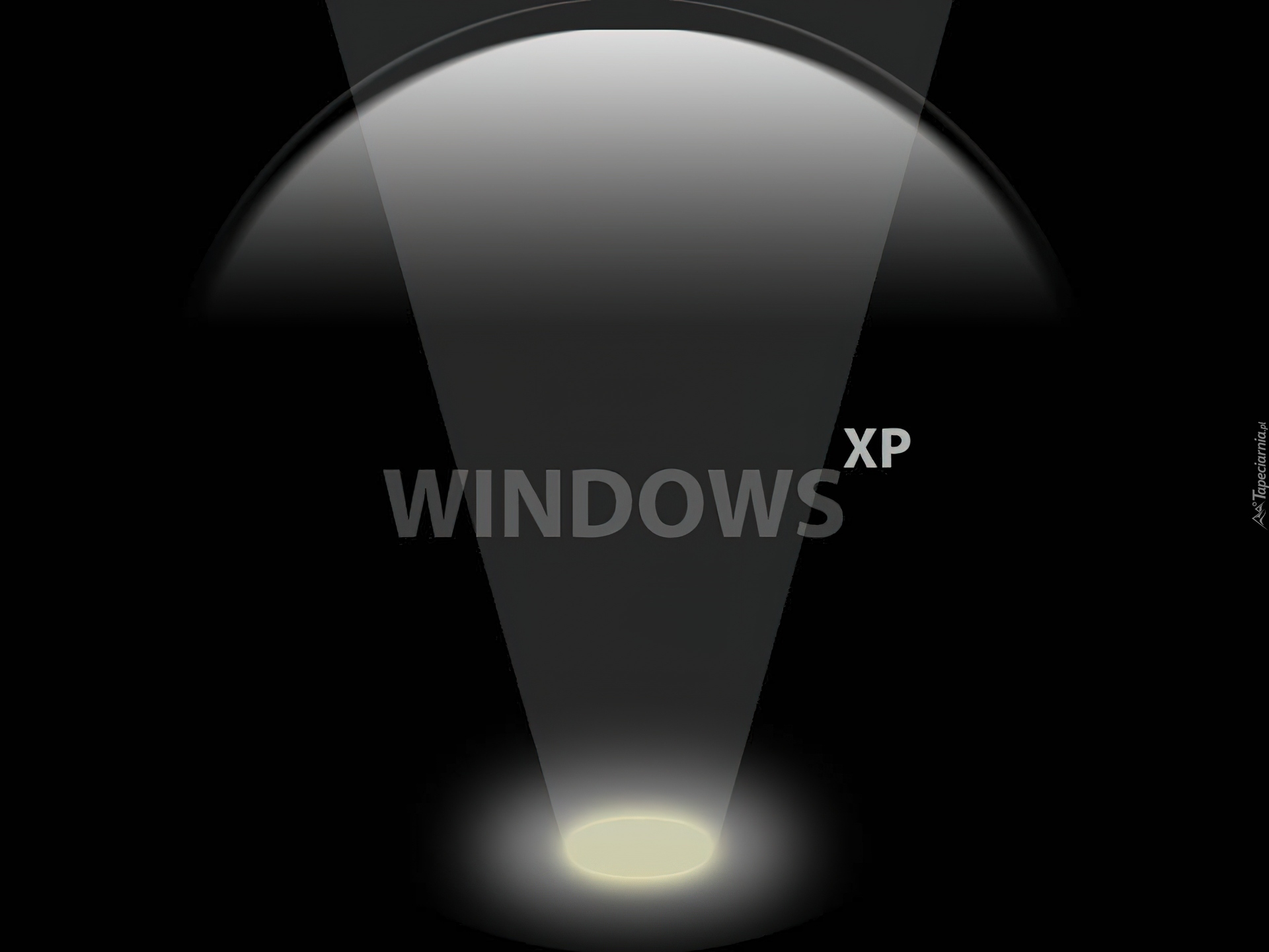 Windows XP, microsoft, światło, żarówka