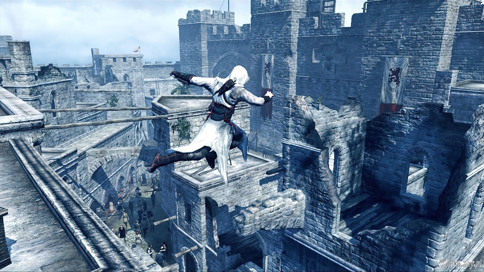 Assassins Creed, Skok, Zamek